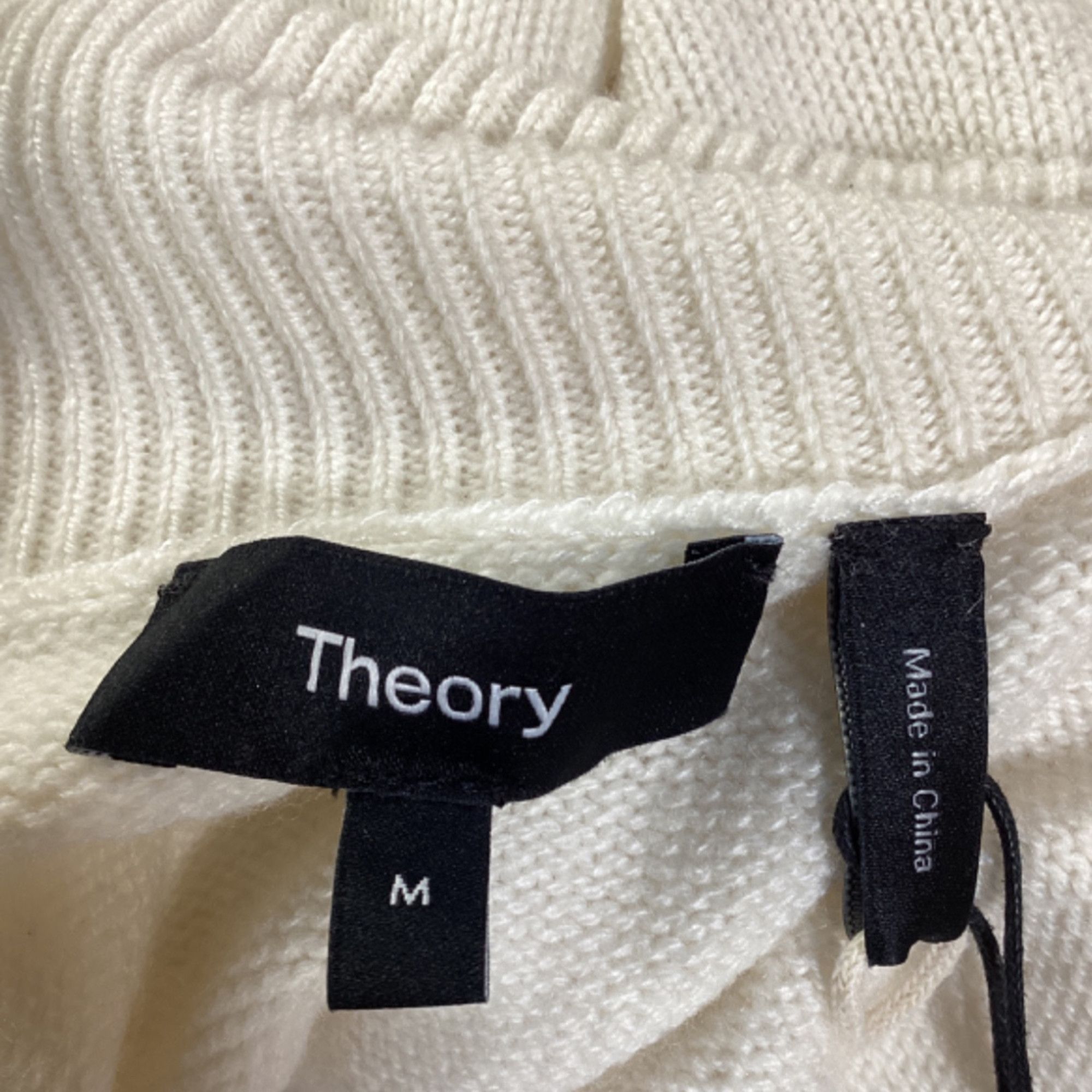 Theory Theory Turtleneck Sweater in Ivory Cashmere Size XS / US 0-2 / IT 36-38 - 5 Thumbnail