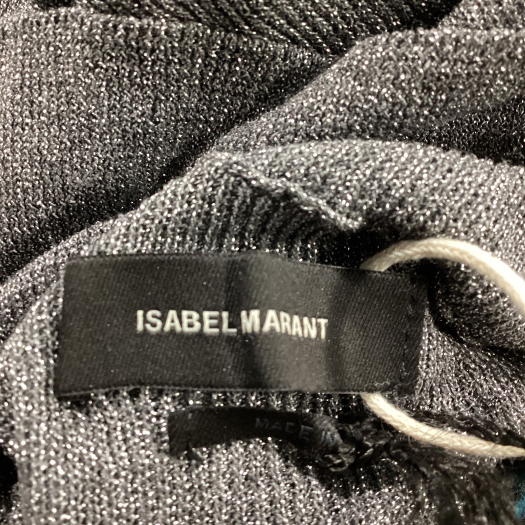 Isabel Marant Isabel Marant Turtleneck Sweater in Metallic Silver Viscose Size XS / US 0-2 / IT 36-38 - 6 Thumbnail