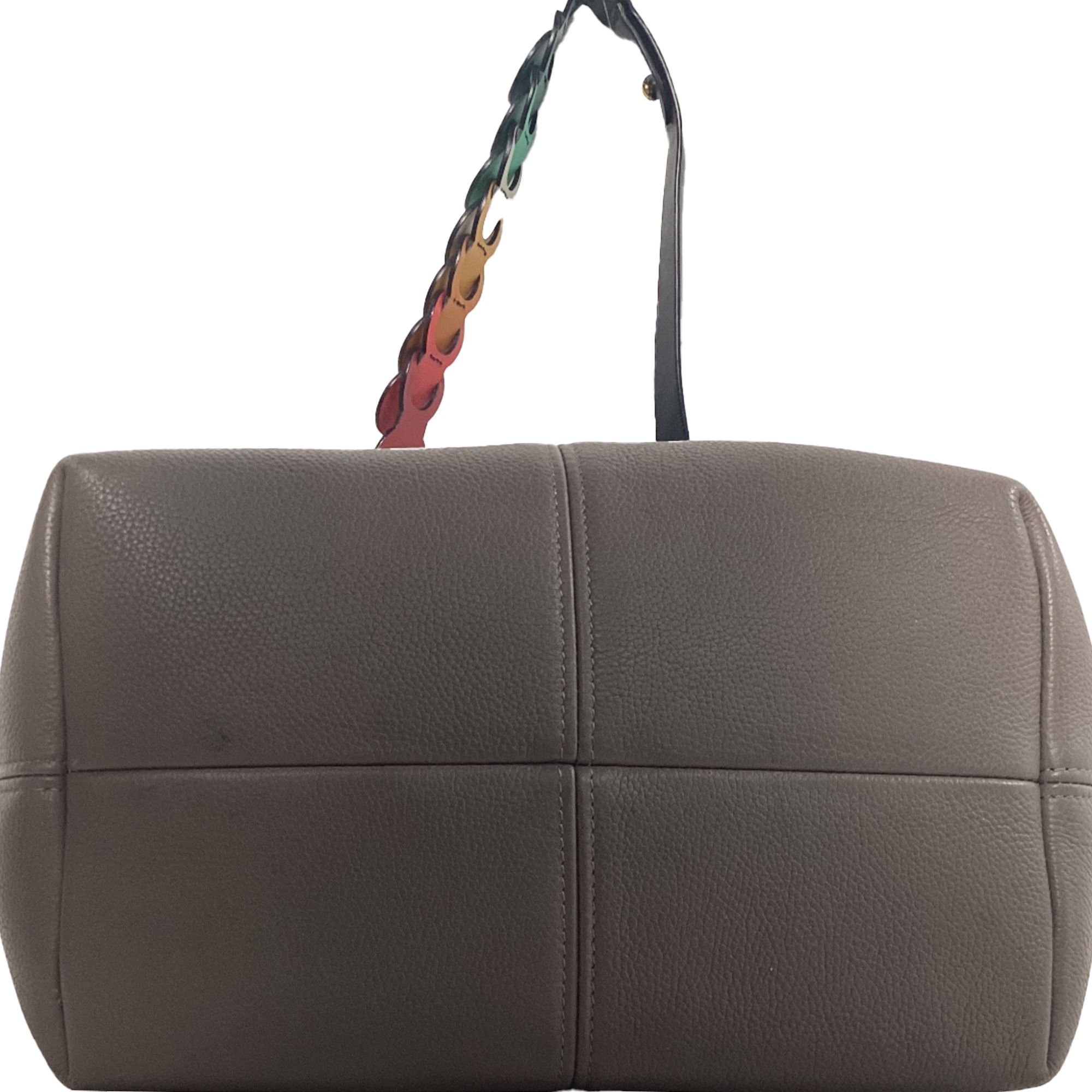 Anya Hindmarch Anya Hindmarch Build a Bag Shoulder Bag in Grey Leather Size ONE SIZE - 5 Thumbnail