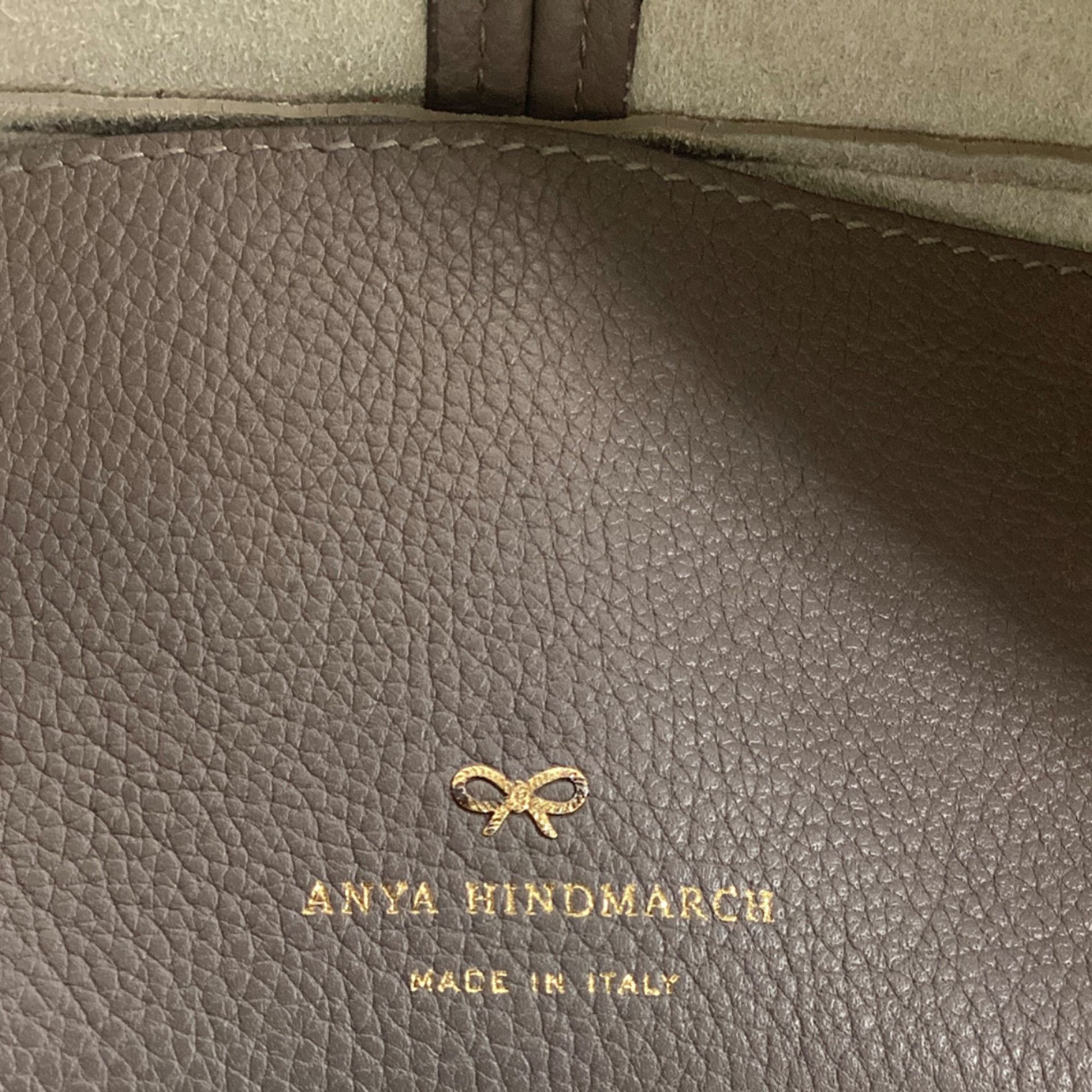 Anya Hindmarch Anya Hindmarch Build a Bag Shoulder Bag in Grey Leather Size ONE SIZE - 7 Thumbnail