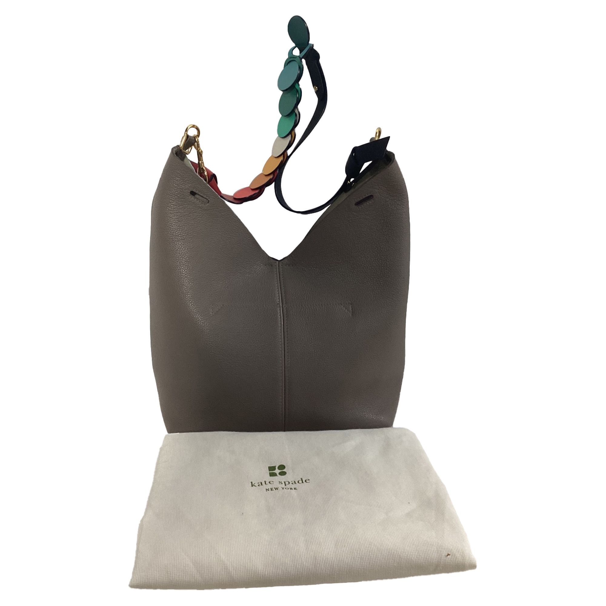 Anya Hindmarch Anya Hindmarch Build a Bag Shoulder Bag in Grey Leather Size ONE SIZE - 3 Thumbnail