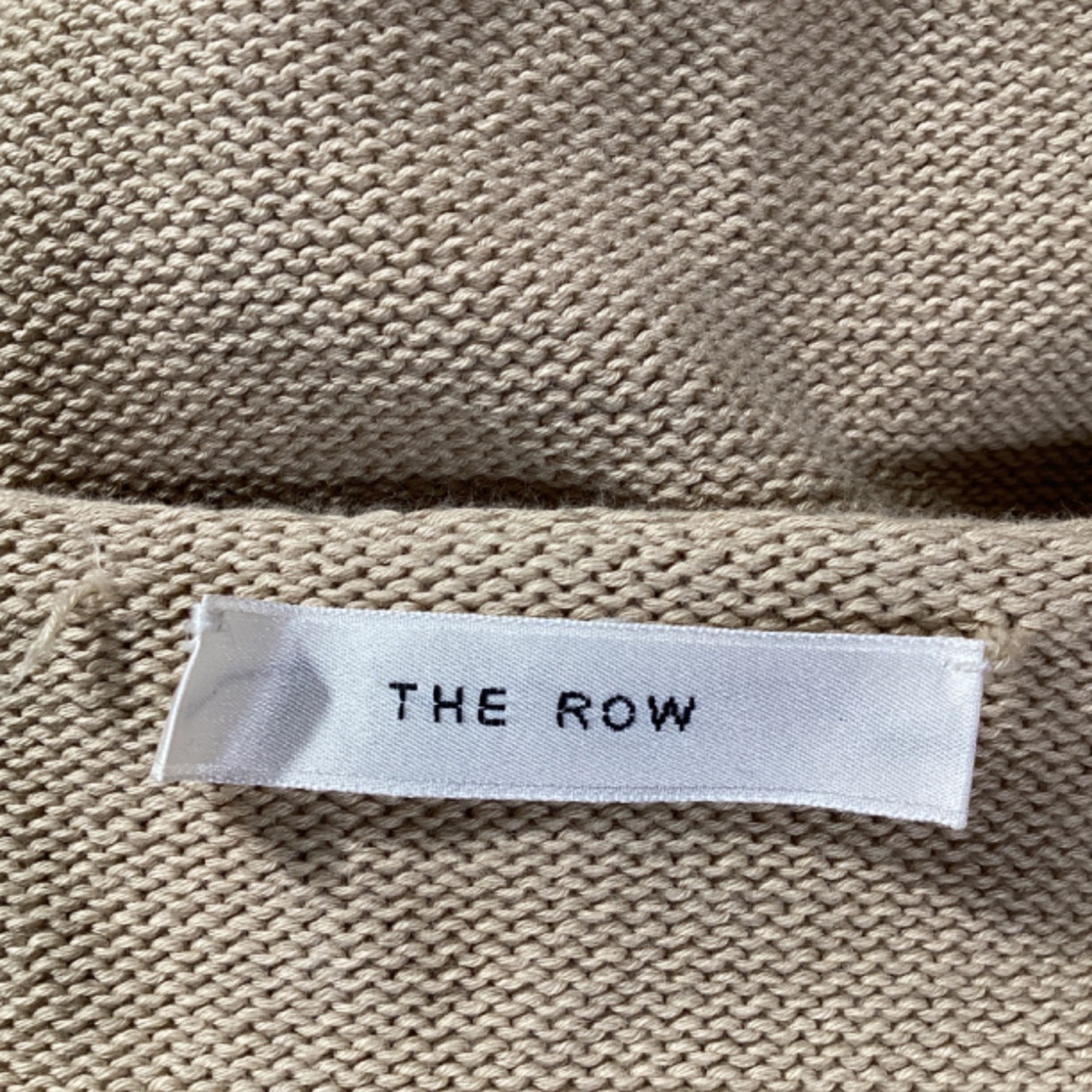 The Row The Row Oversized Sweater in Brown Cotton Size S / US 4 / IT 40 - 5 Thumbnail