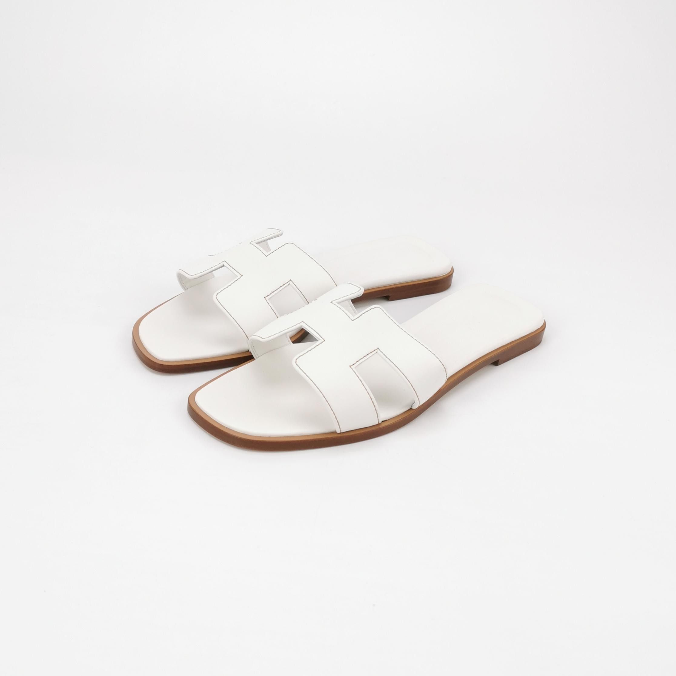Hermes Hermes Women 6-5 Sandals Size US 6.5 / IT 36.5 - 2 Thumbnail