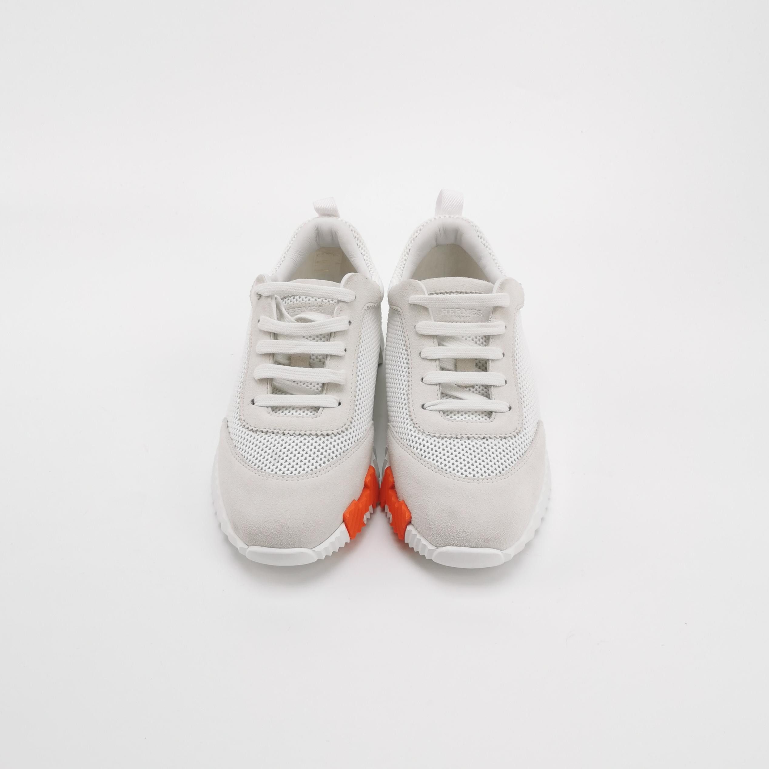 Hermes Hermes Women 7-5 Lowtop Sneakers Size US 7.5 / IT 37.5 - 3 Thumbnail