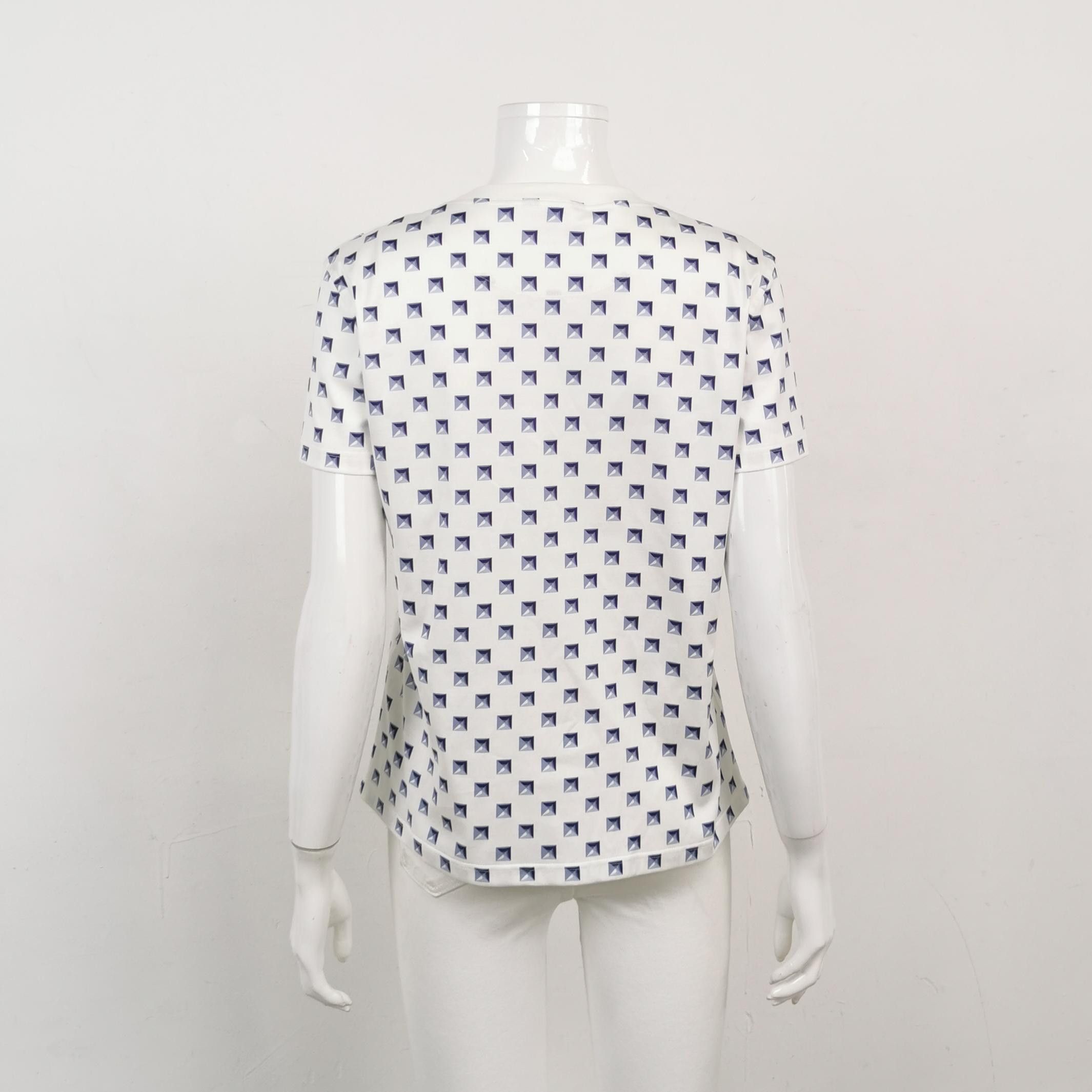 Hermes Hermes Women it_40 Short Sleeve Shirts Size S / US 4 / IT 40 - 2 Thumbnail