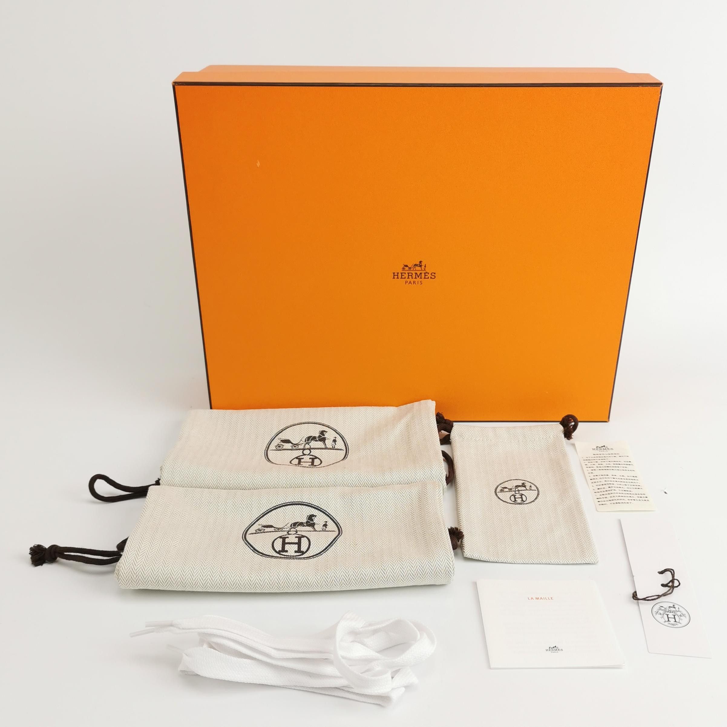 Hermes Hermes Women 7 Lowtop Sneakers Size US 7 / IT 37 - 6 Thumbnail