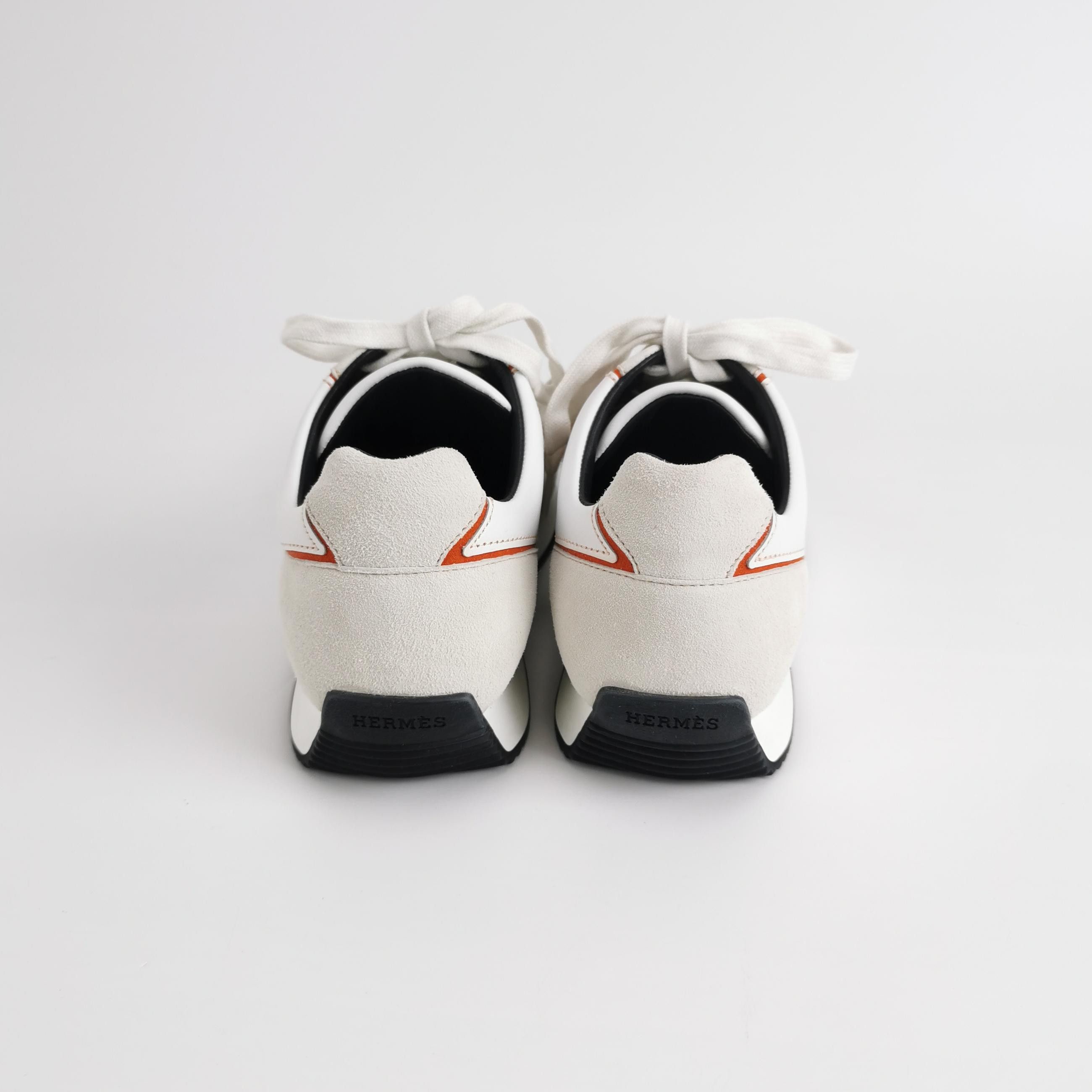 Hermes Hermes Women 7-5 Lowtop Sneakers Size US 7.5 / IT 37.5 - 4 Thumbnail