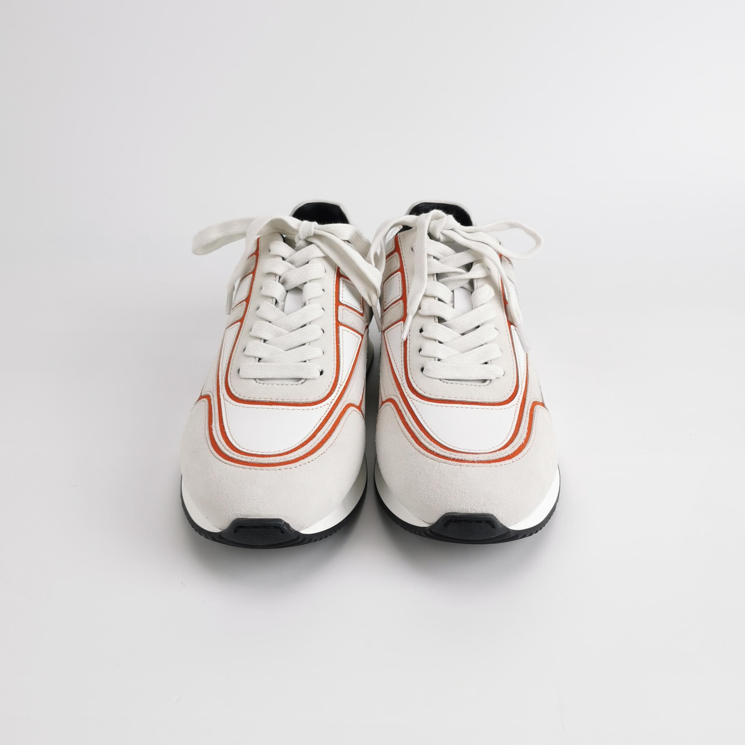 Hermes Hermes Women 7-5 Lowtop Sneakers Size US 7.5 / IT 37.5 - 3 Thumbnail
