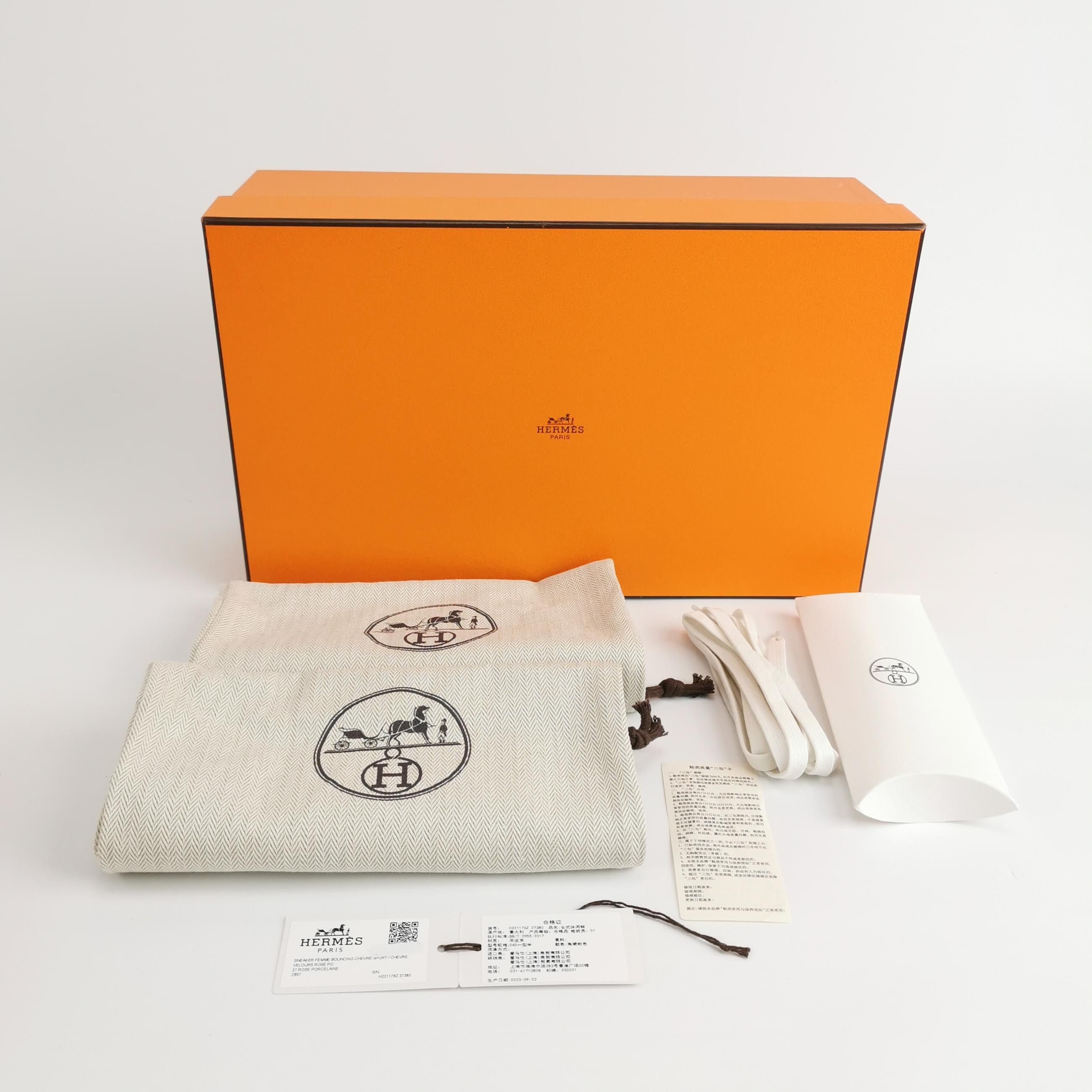 Hermes Hermes Women 8 Lowtop Sneakers Size US 8 / IT 38 - 6 Thumbnail