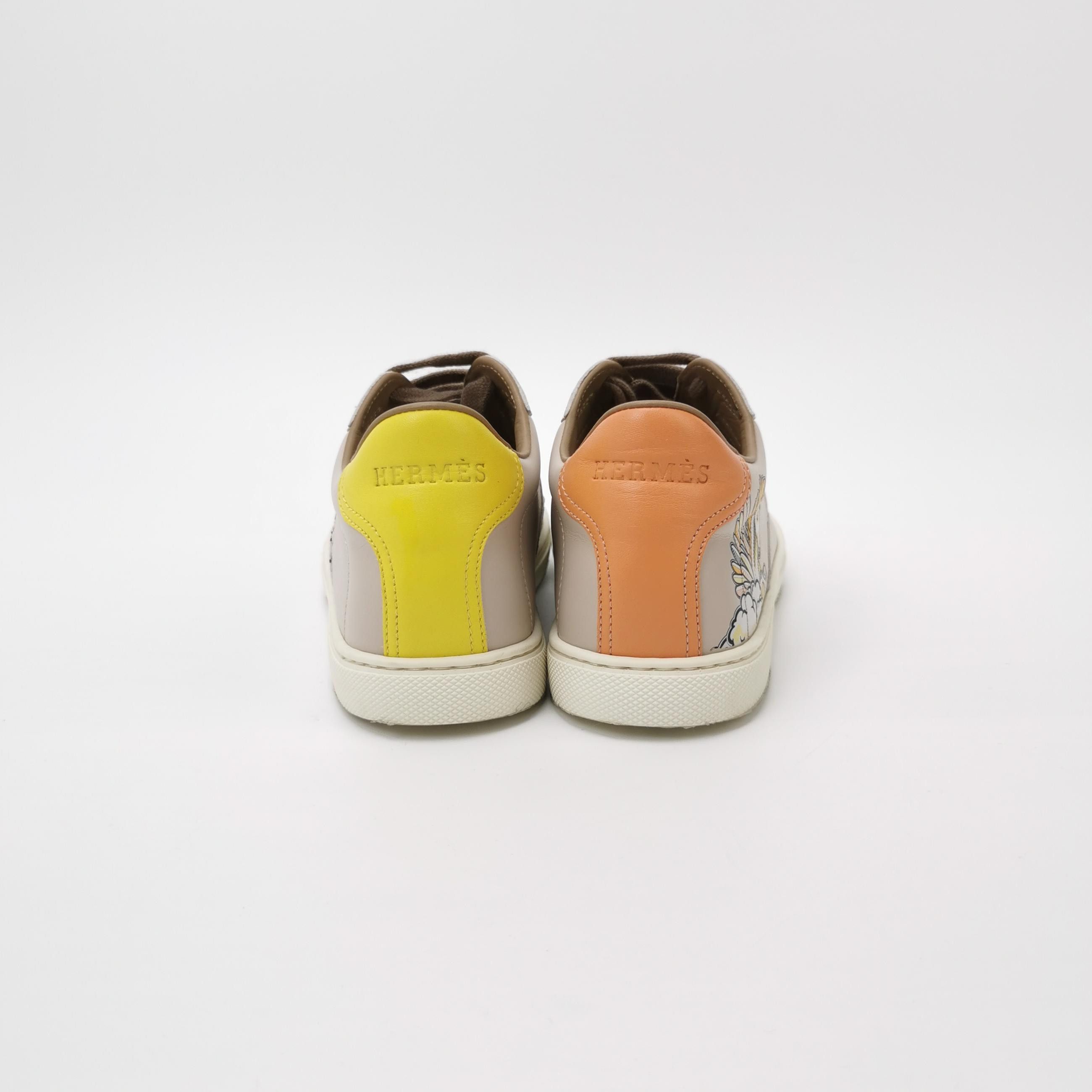 Hermes Hermes Women 5-5 Lowtop Sneakers Size US 5.5 / IT 35.5 - 4 Thumbnail
