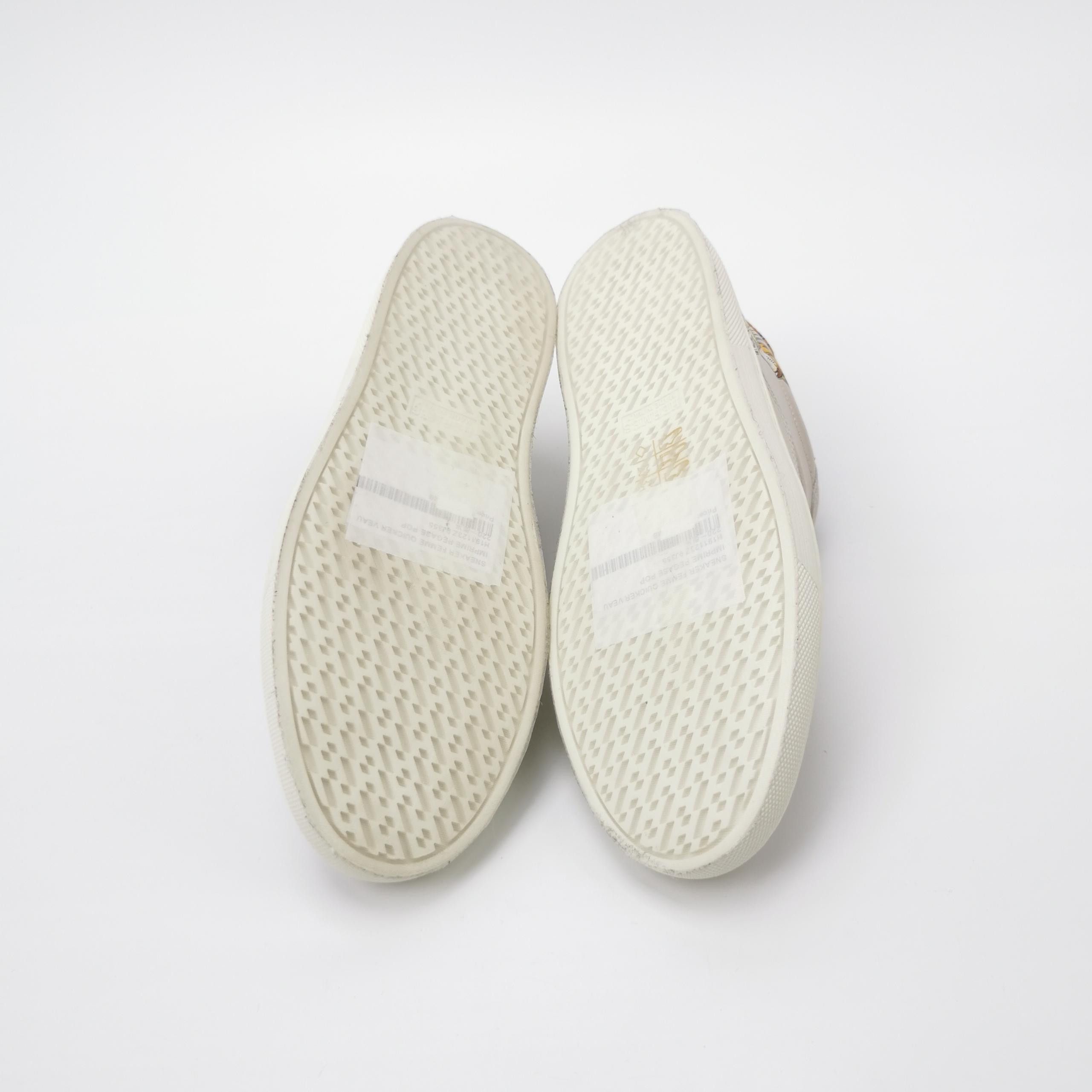 Hermes Hermes Women 5-5 Lowtop Sneakers Size US 5.5 / IT 35.5 - 5 Thumbnail