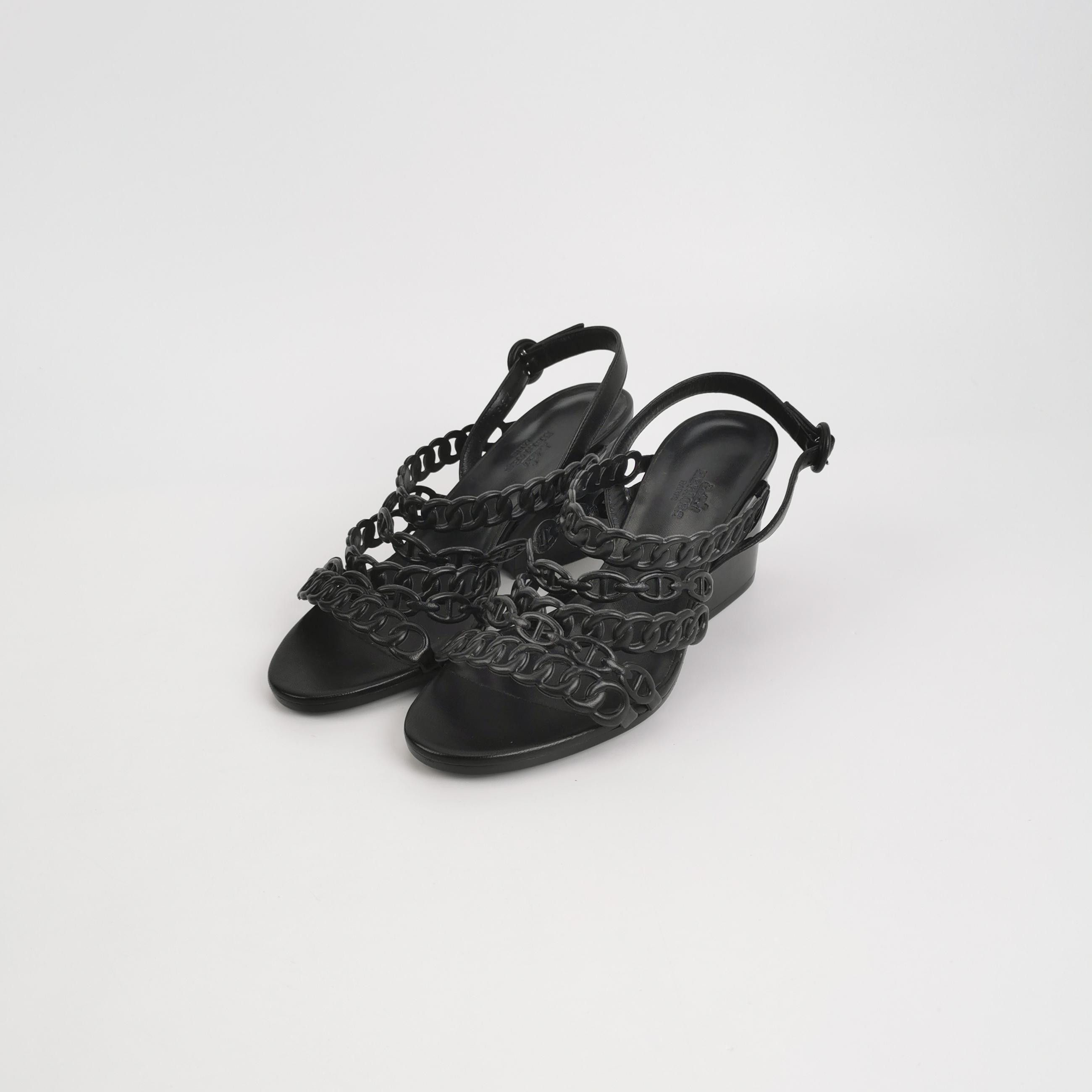 Hermes Hermes Women 6-5 Sandals Size US 6.5 / IT 36.5 - 2 Thumbnail