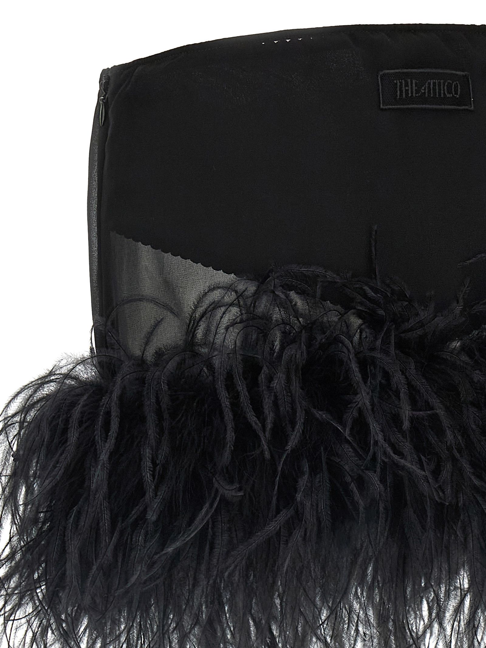 The Attico Feather skirt Size 28" / US 6 / IT 42 - 4 Thumbnail
