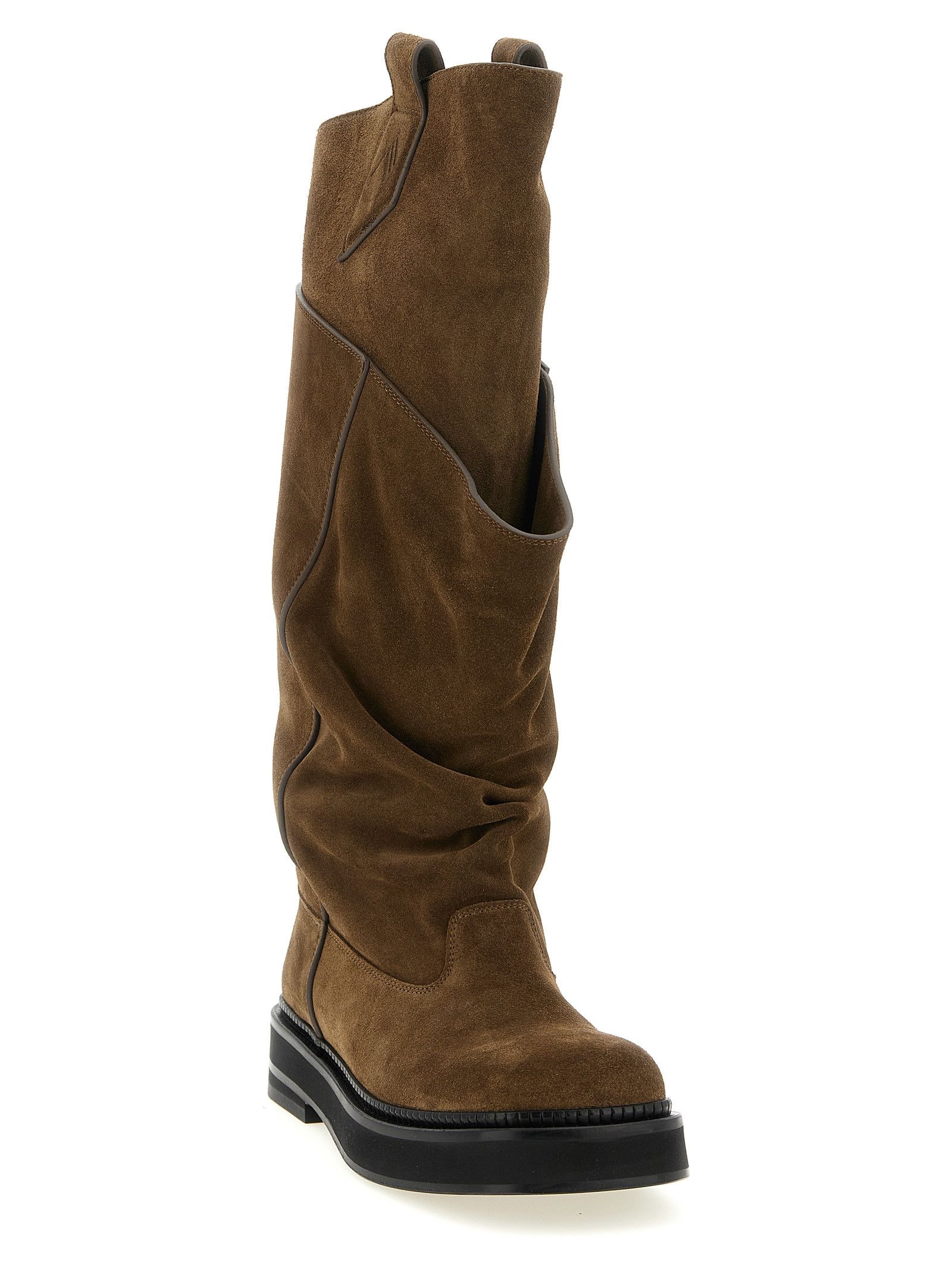 The Attico 'Robin Passeggiata' Combat Boots Size US 7 / IT 37 - 2 Thumbnail