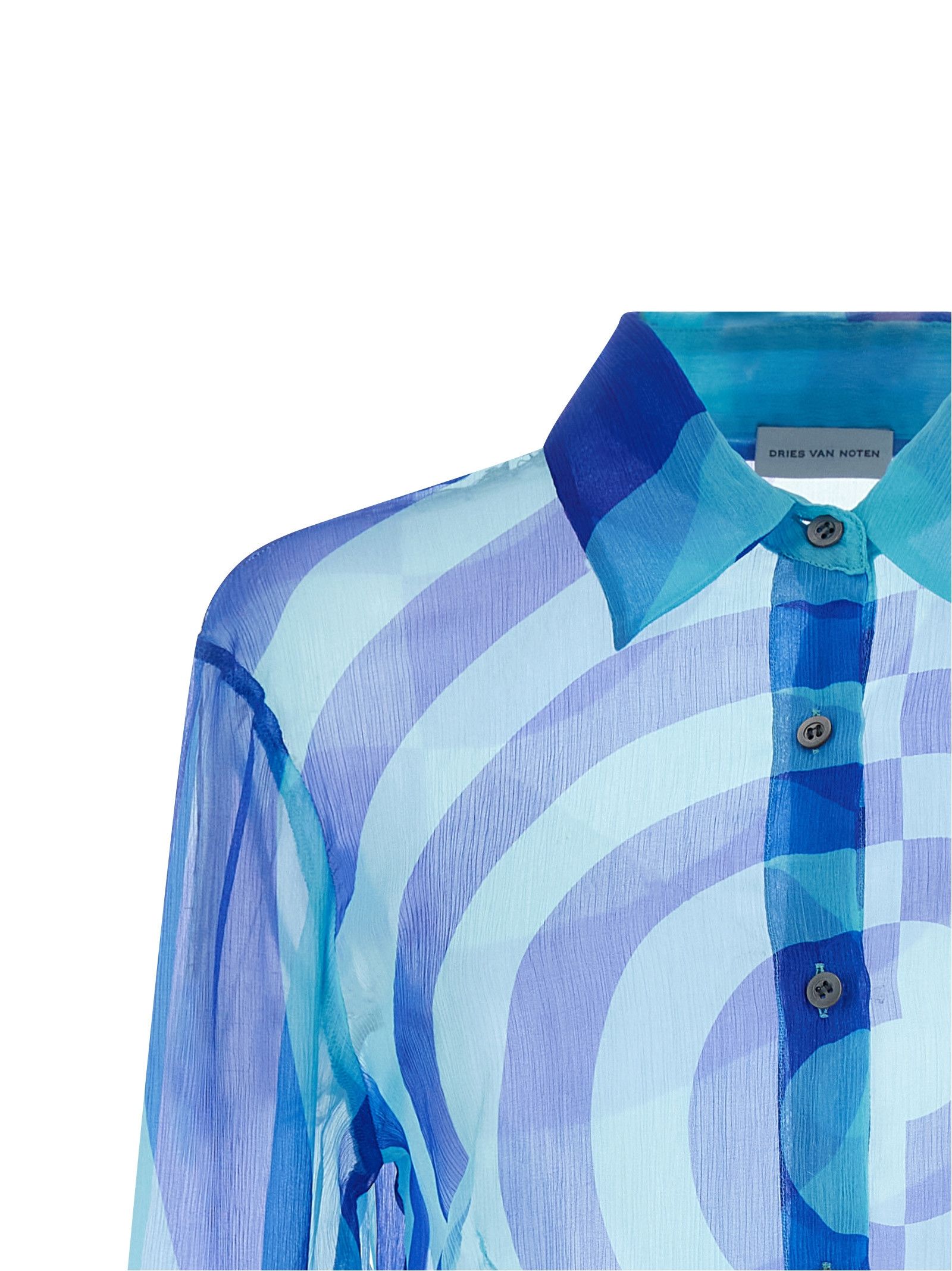 Dries Van Noten 'Cloudy' shirt Size M / US 6-8 / IT 42-44 - 3 Thumbnail