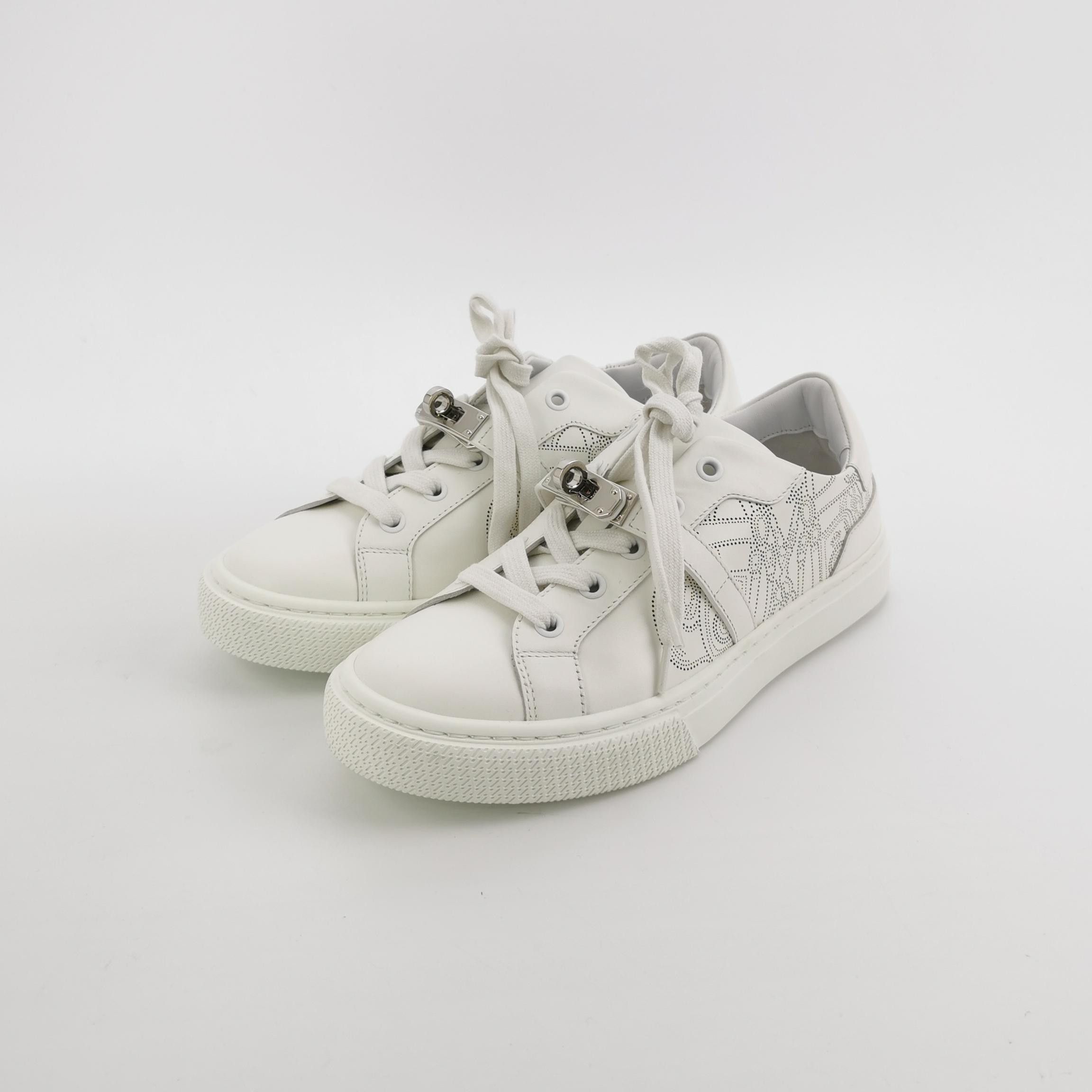 Hermes Hermes Women 6 Lowtop Sneakers Size US 6 / IT 36 - 2 Thumbnail