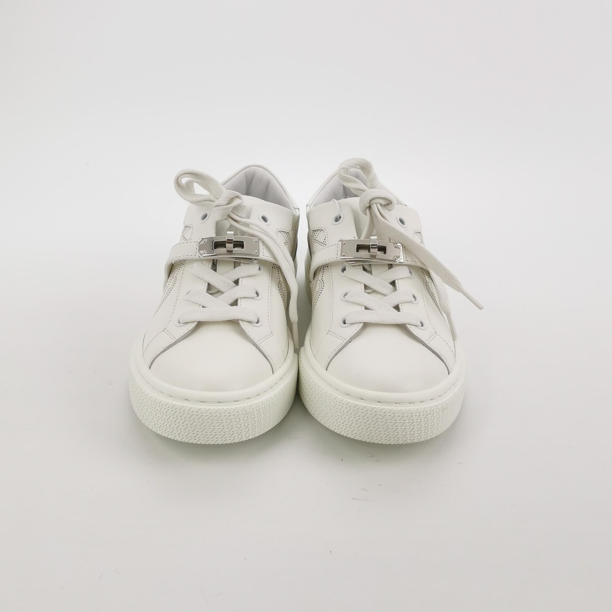 Hermes Hermes Women 6 Lowtop Sneakers Size US 6 / IT 36 - 3 Thumbnail