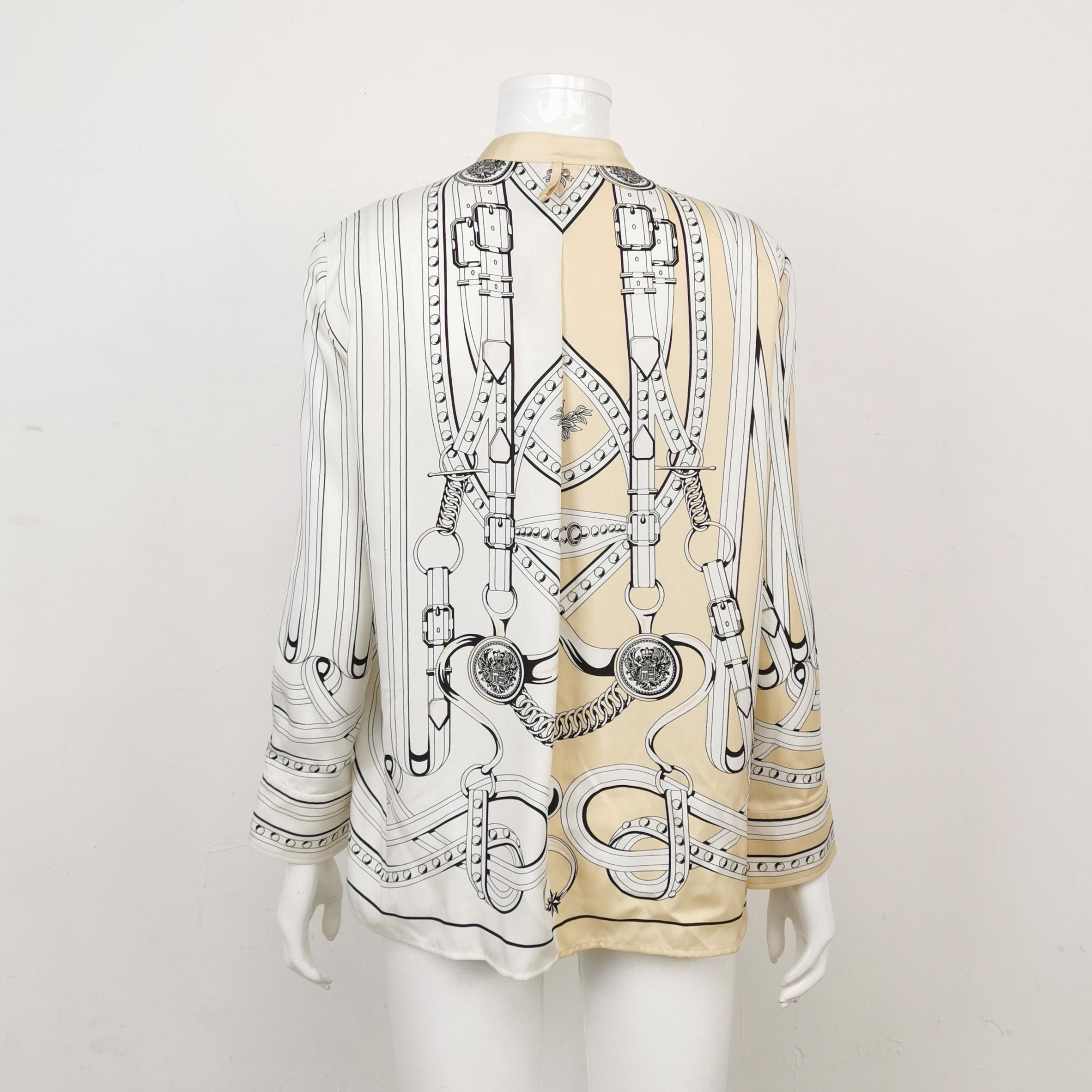 Hermes Hermes Women it_36 Button Ups Size XS / US 0-2 / IT 36-38 - 2 Thumbnail