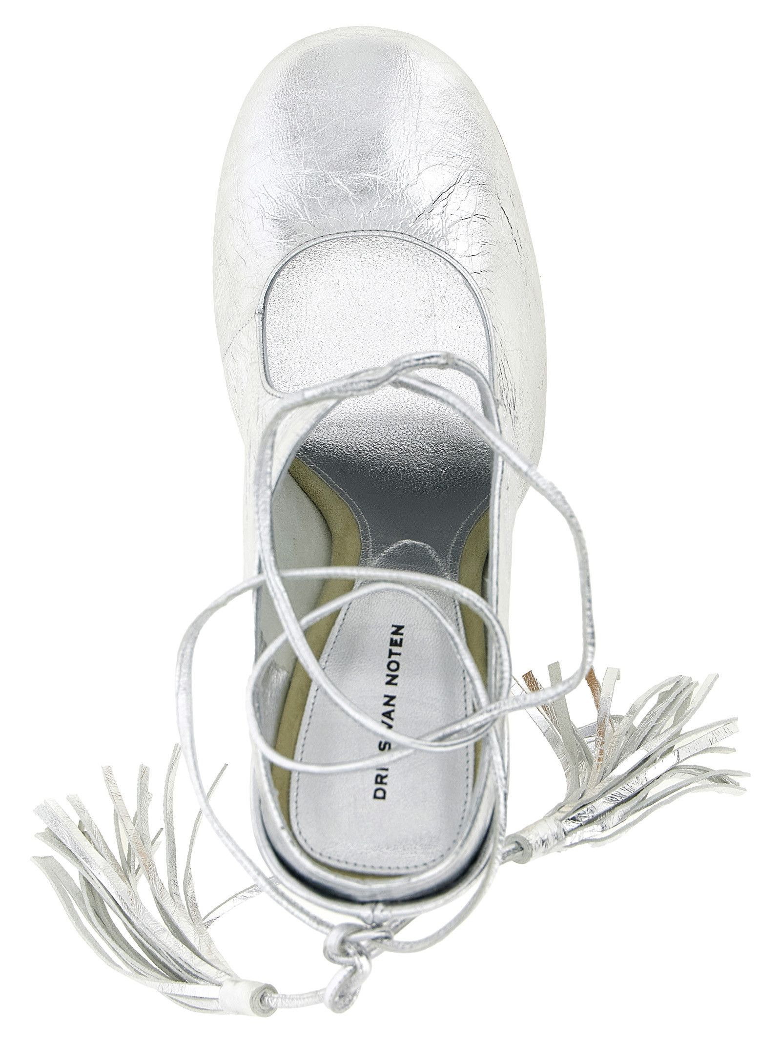 Dries Van Noten Laminated leather mules Size US 8 / IT 38 - 4 Thumbnail