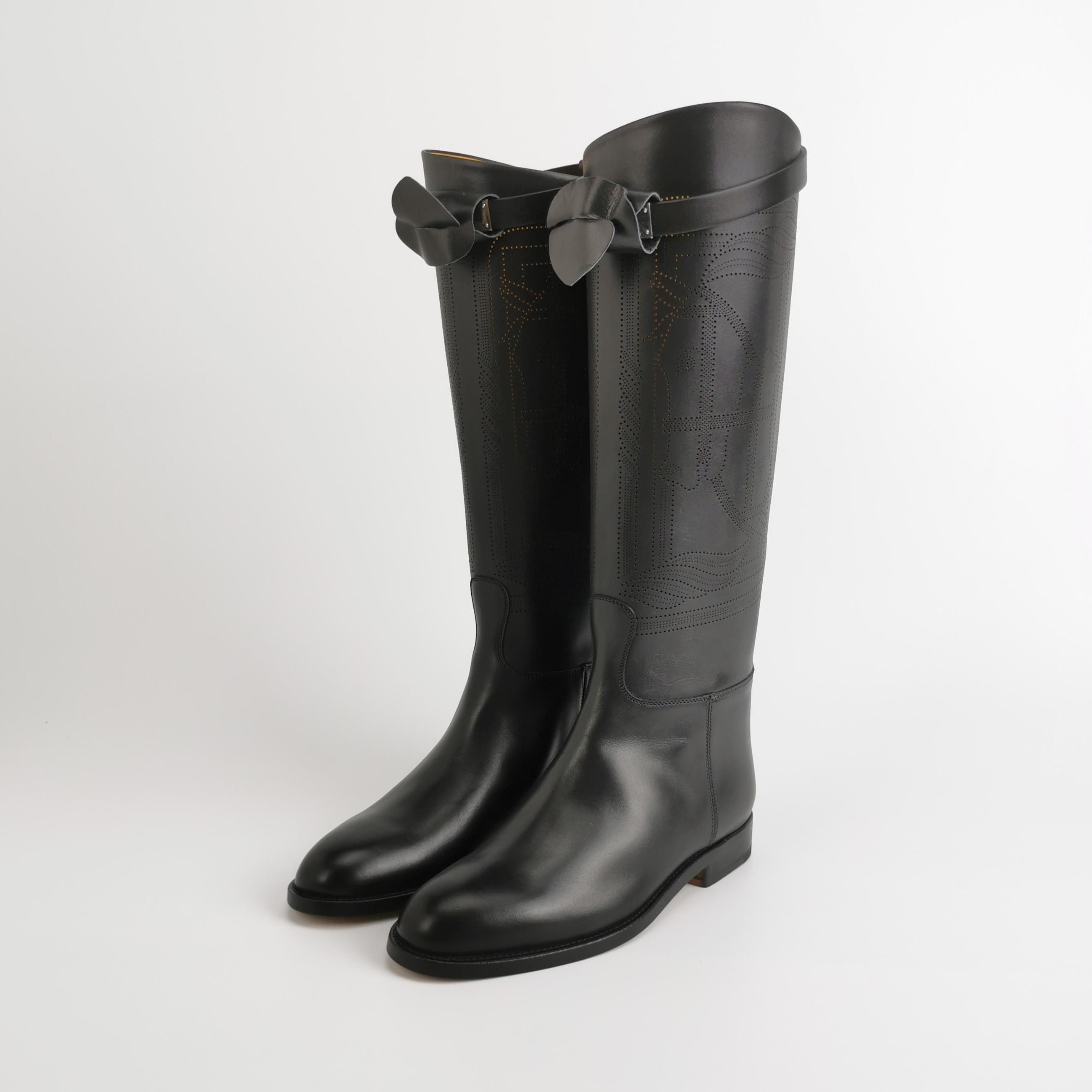 Hermes Hermes Women 5 Boots Size US 5 / IT 35 - 2 Thumbnail