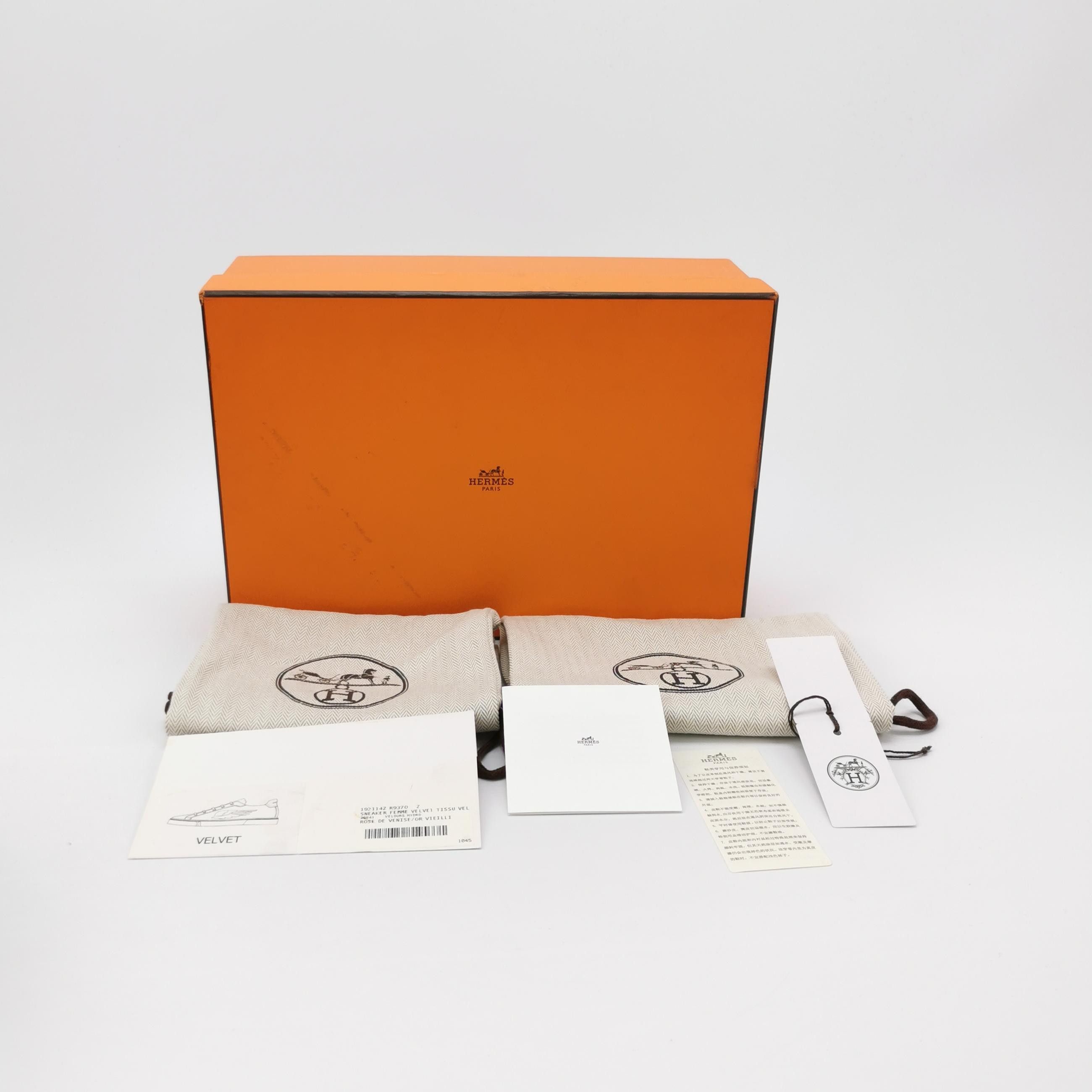 Hermes Hermes Women 7 Lowtop Sneakers Size US 7 / IT 37 - 6 Thumbnail