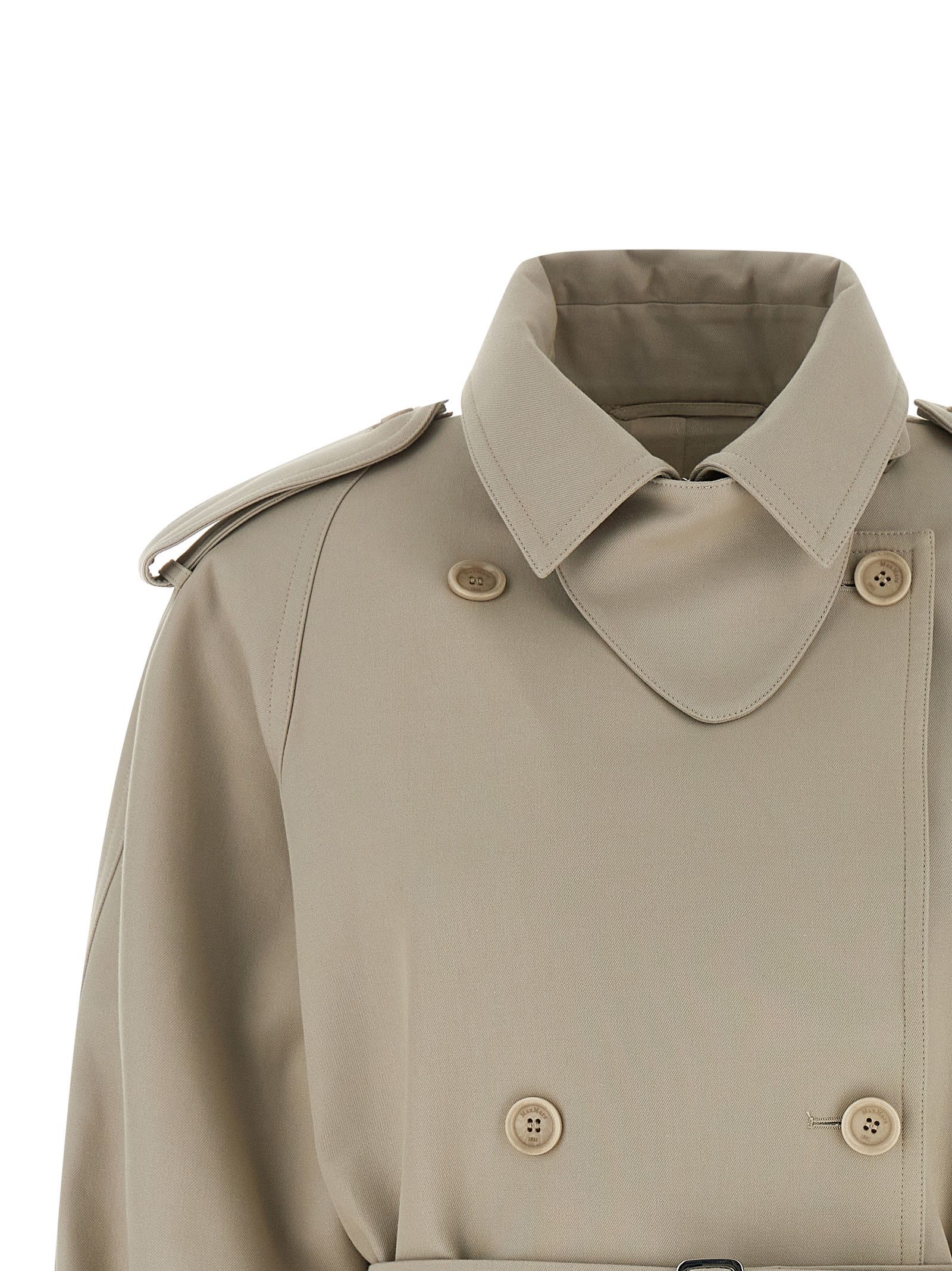 Max Mara 'MxsCacio' trench coat Size L / US 10 / IT 46 - 3 Thumbnail