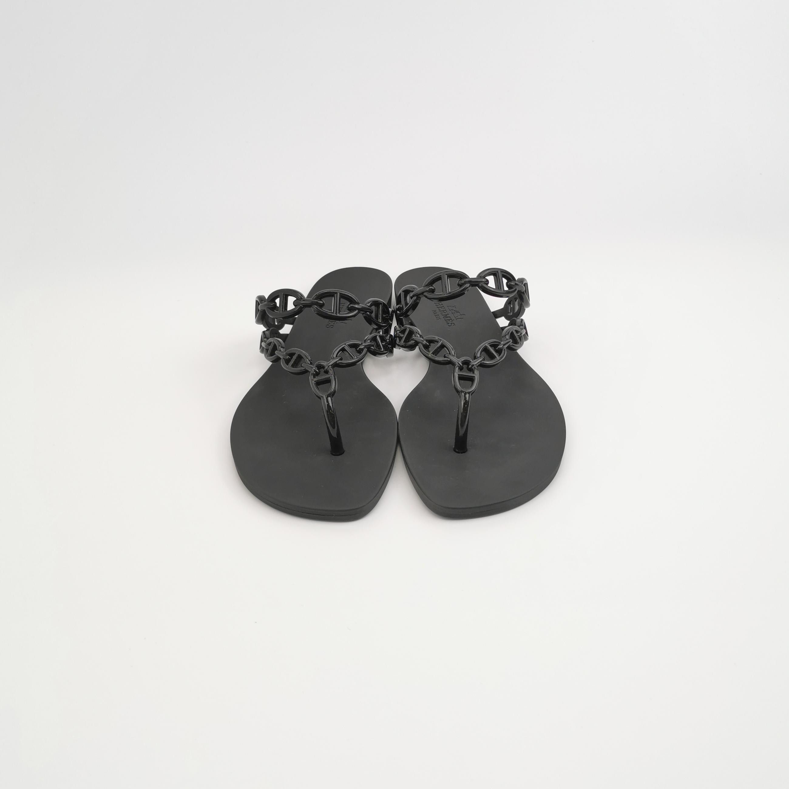 Hermes Hermes Women 7 Sandals Size US 7 / IT 37 - 3 Thumbnail