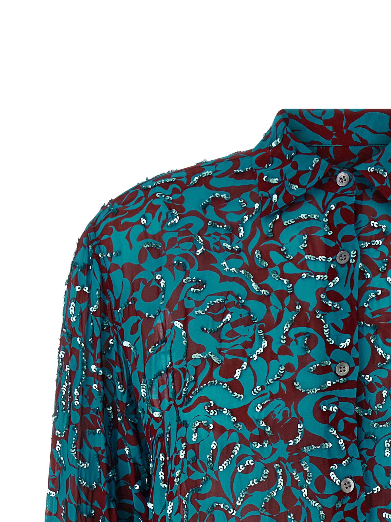 Dries Van Noten 'Clavelly' shirt Size S / US 4 / IT 40 - 3 Thumbnail