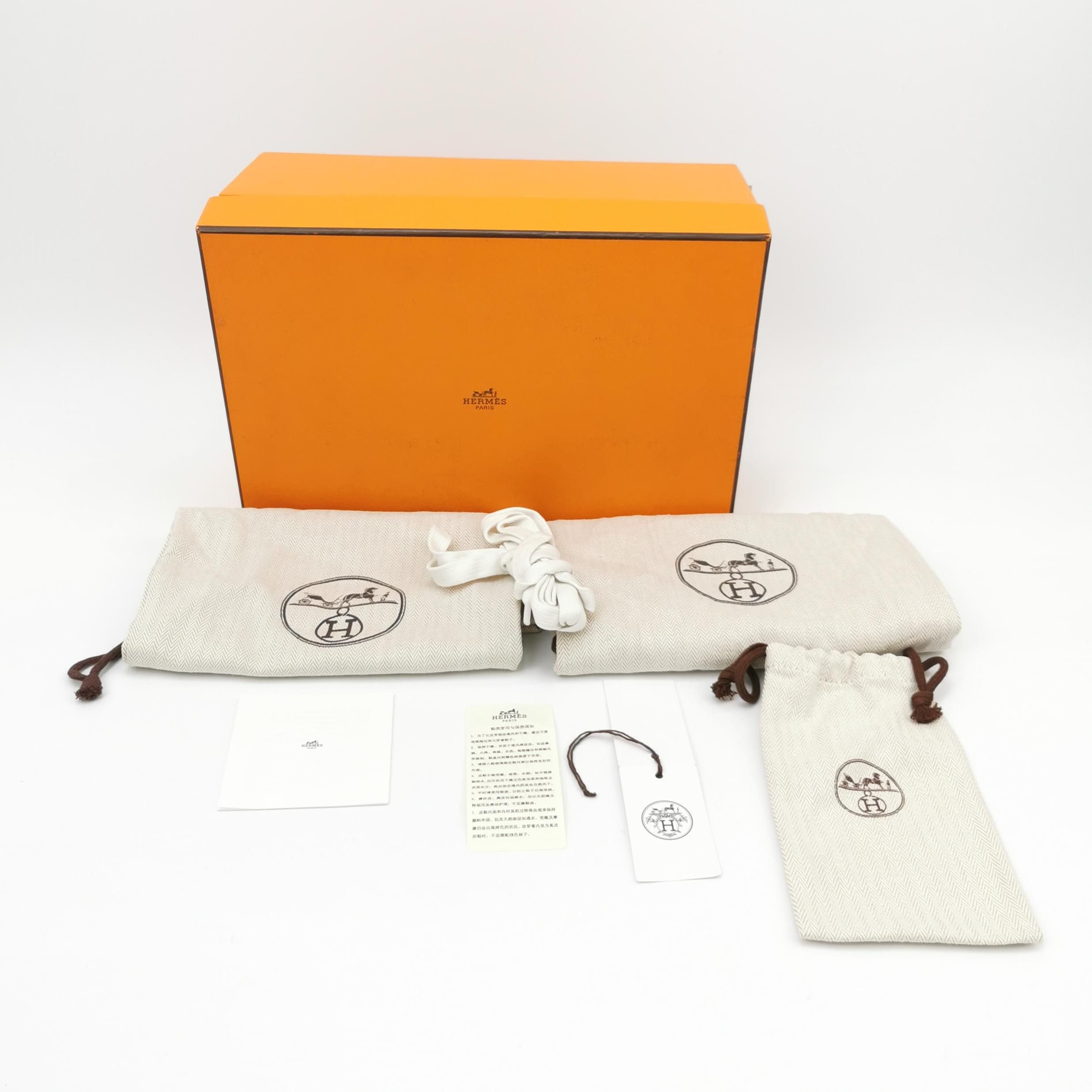 Hermes Hermes Women 6-5 Lowtop Sneakers Size US 6.5 / IT 36.5 - 6 Thumbnail