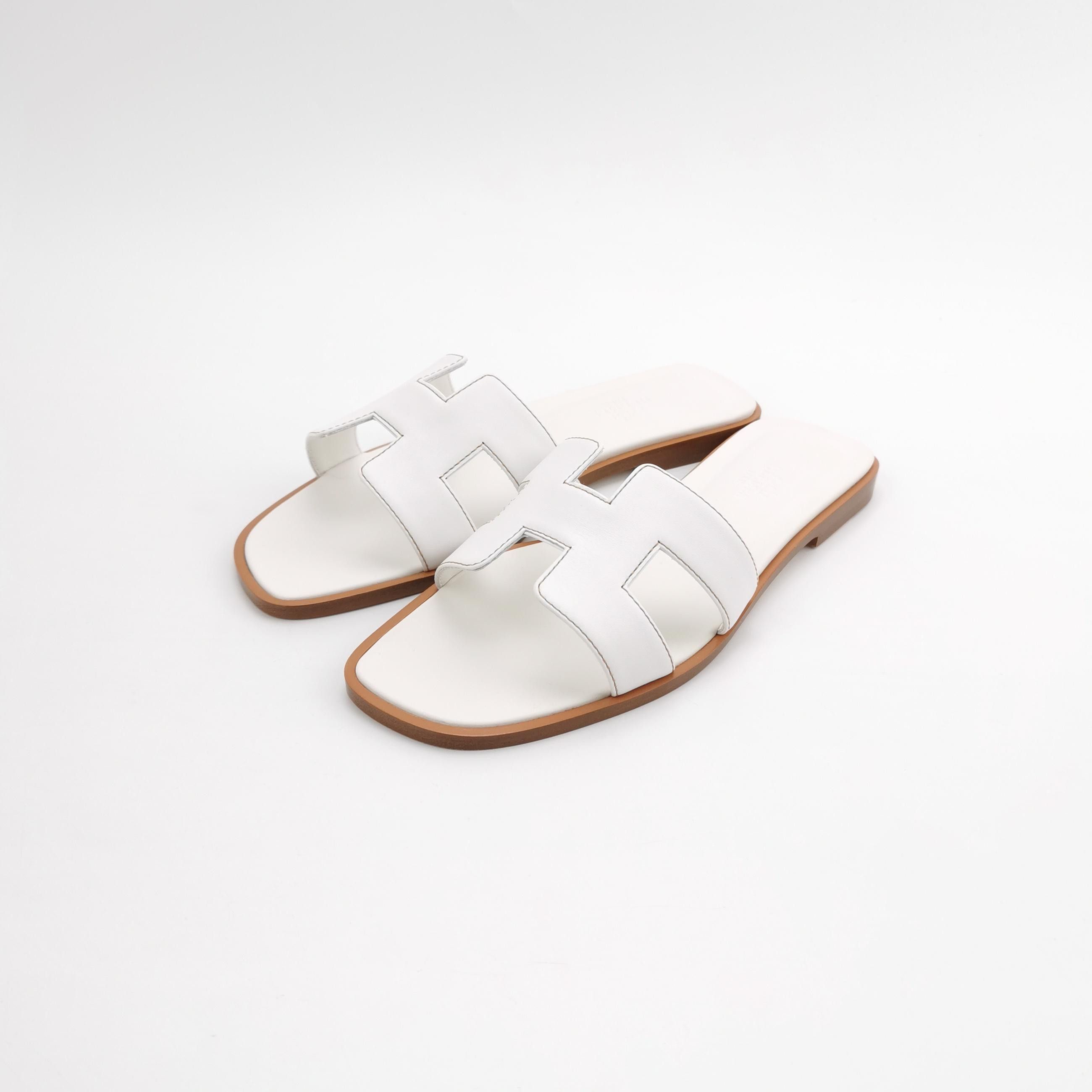 Hermes Hermes Women 6-5 Sandals Size US 6.5 / IT 36.5 - 2 Thumbnail
