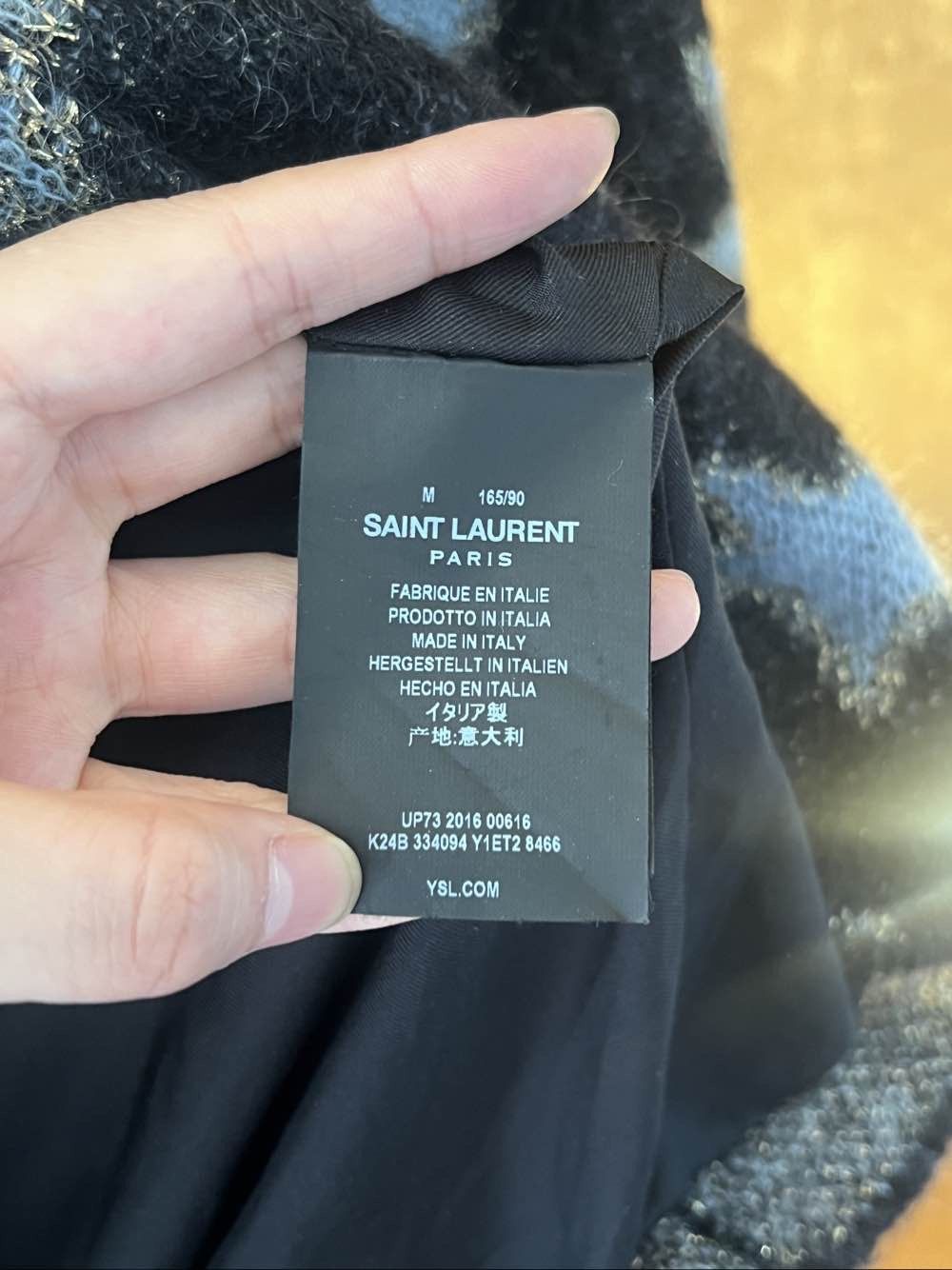 Saint Laurent Paris Saint Laurent Star Pattern Cardigan M Size M / US 6-8 / IT 42-44 - 4 Thumbnail