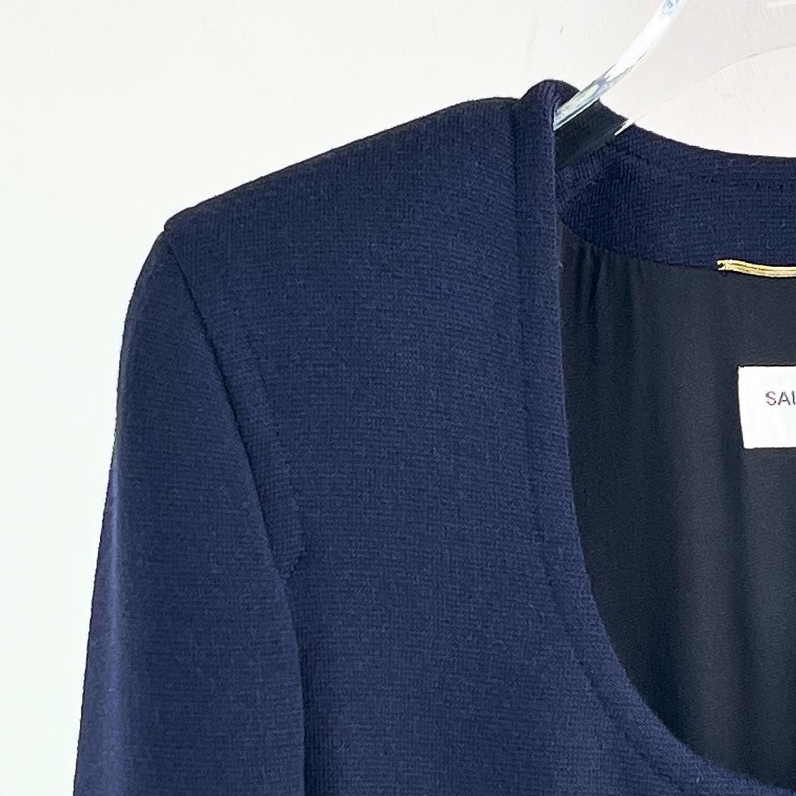 Saint Laurent Paris Saint Laurent Wool Blend Double Breasted Coat Size 34 Size XS / US 0-2 / IT 36-38 - 5 Thumbnail