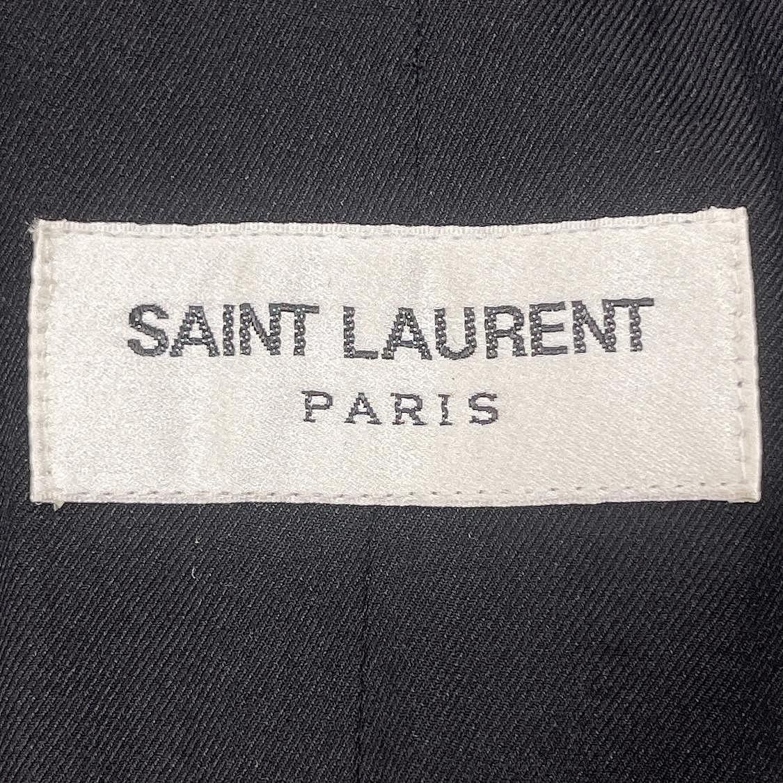 Saint Laurent Paris Saint Laurent Wool Blend Double Breasted Coat Size 34 Size XS / US 0-2 / IT 36-38 - 3 Thumbnail
