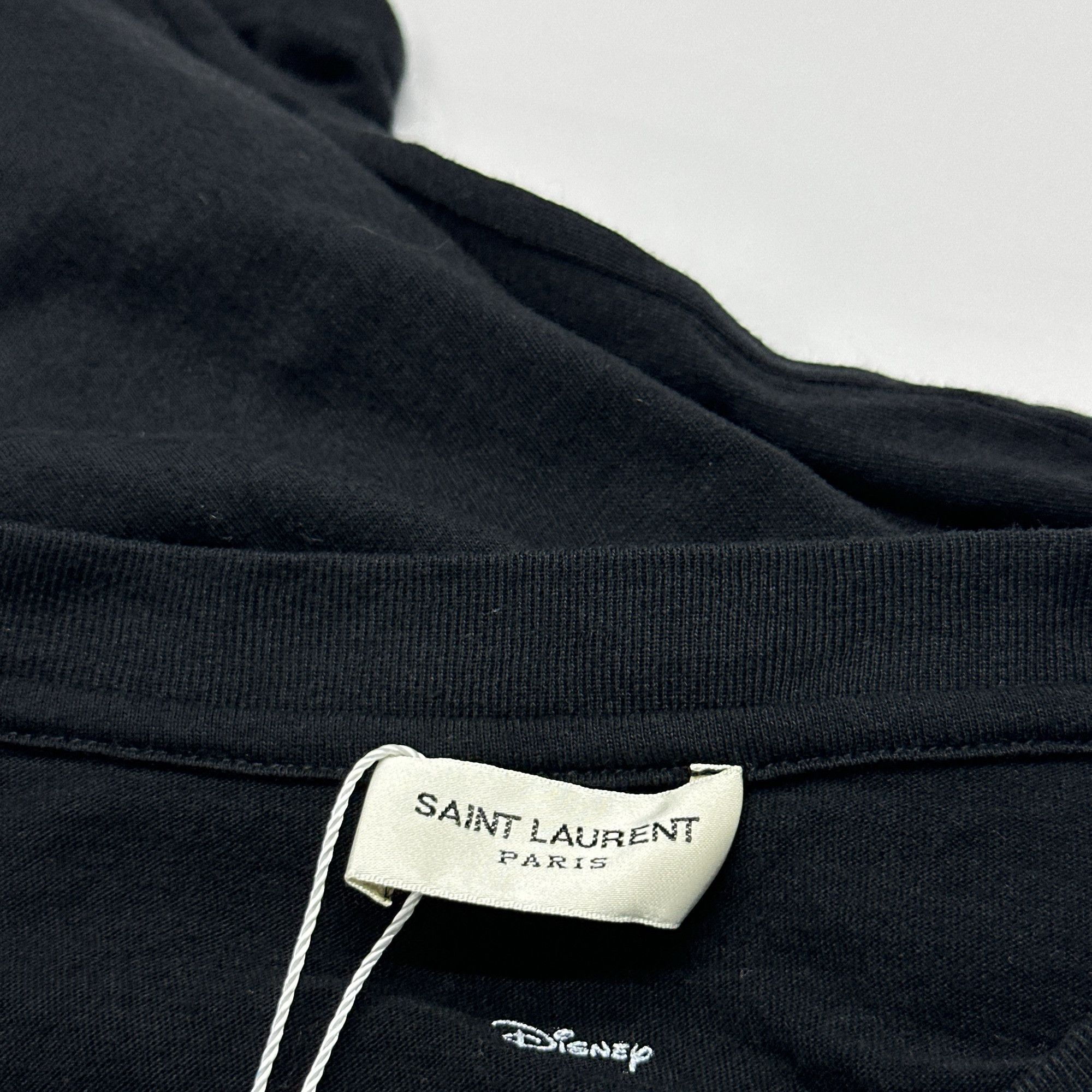 Saint Laurent Paris Saint Laurent Mickey Mouse Print T-Shirt Size M Size M / US 6-8 / IT 42-44 - 3 Thumbnail