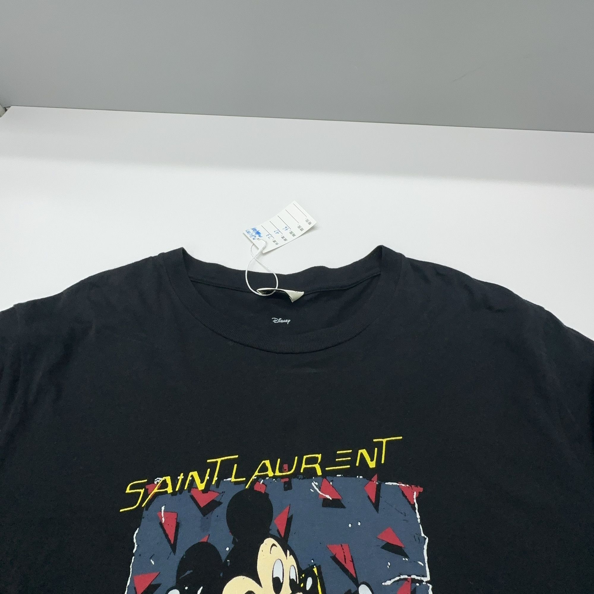 Saint Laurent Paris Saint Laurent Mickey Mouse Print T-Shirt Size M Size M / US 6-8 / IT 42-44 - 5 Thumbnail