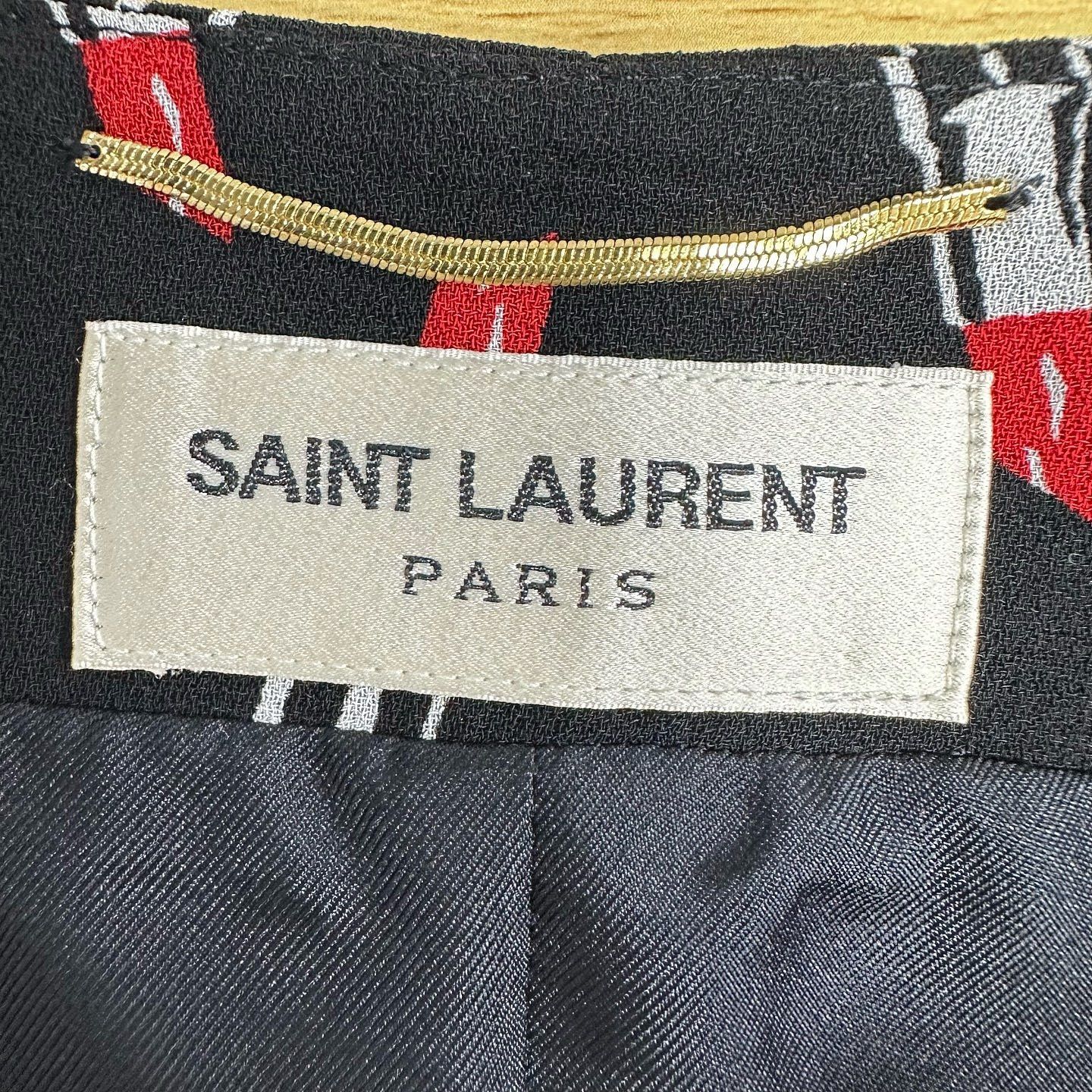 Saint Laurent Paris Saint Laurent Lipstick Print Sleeveless Dress Size 36 Size XS / US 0-2 / IT 36-38 - 3 Thumbnail