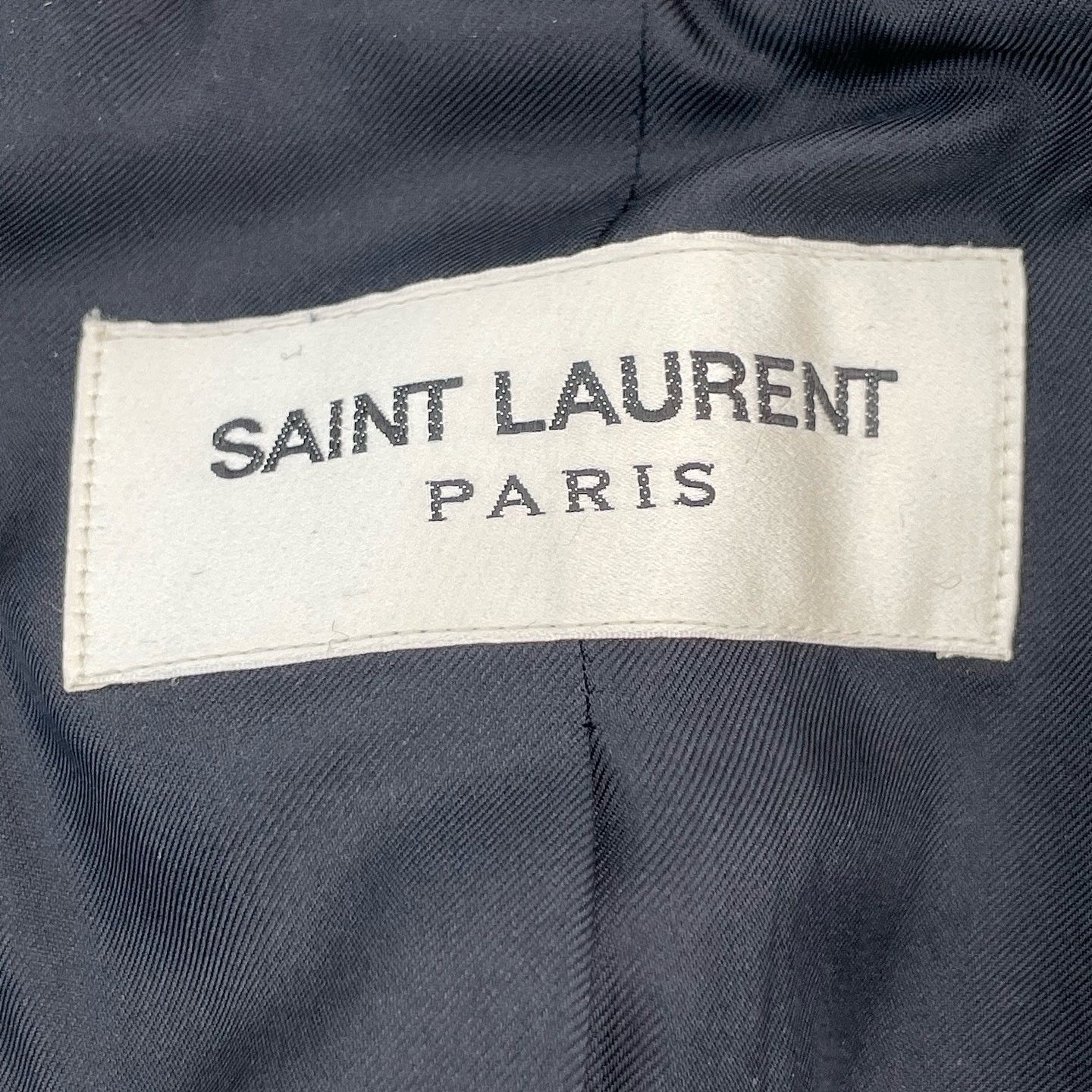 Saint Laurent Paris Saint Laurent Black Short Sleeve Coat F38 Size S / US 4 / IT 40 - 3 Thumbnail