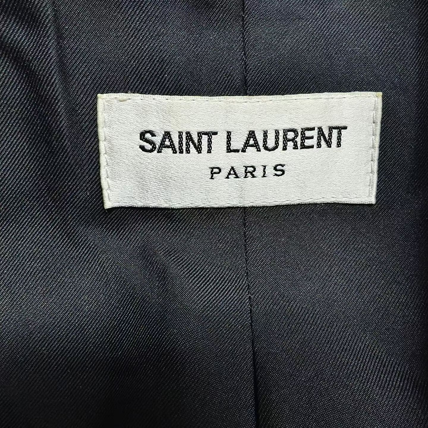 Saint Laurent Paris Saint Laurent Wool Double Breasted Blazer F36 Size XS / US 0-2 / IT 36-38 - 3 Thumbnail