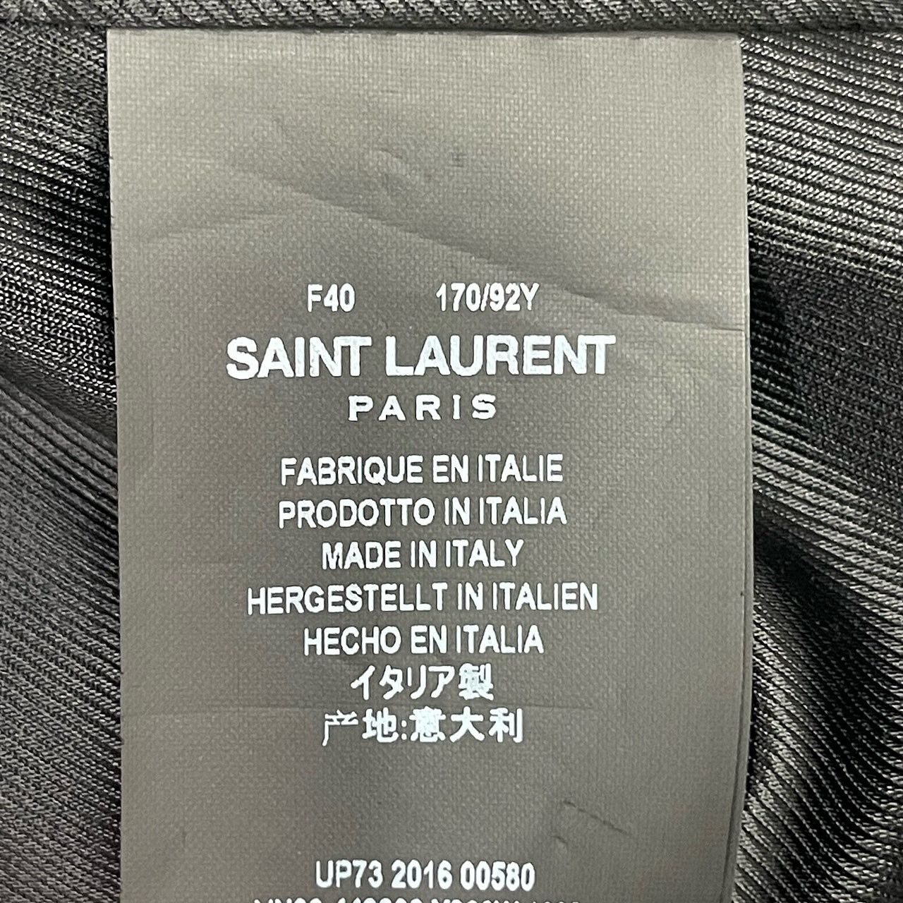 Saint Laurent Paris Saint Laurent Sweet Dreams Shark Bomber Jacket Size 40 Size M / US 6-8 / IT 42-44 - 4 Thumbnail
