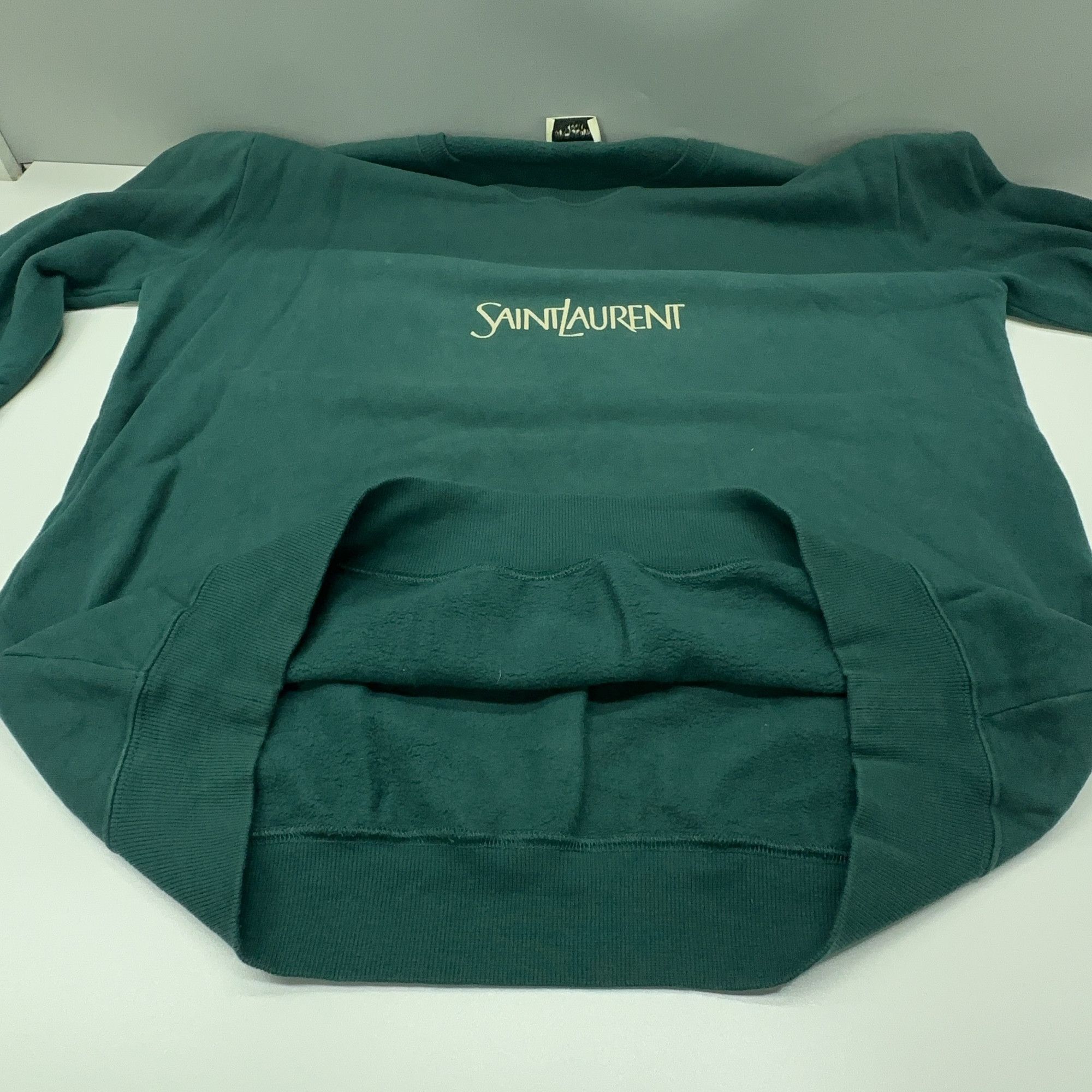 Saint Laurent Paris Saint Laurent Logo Sweatshirt Size L Size US L / EU 52-54 / 3 - 8 Thumbnail
