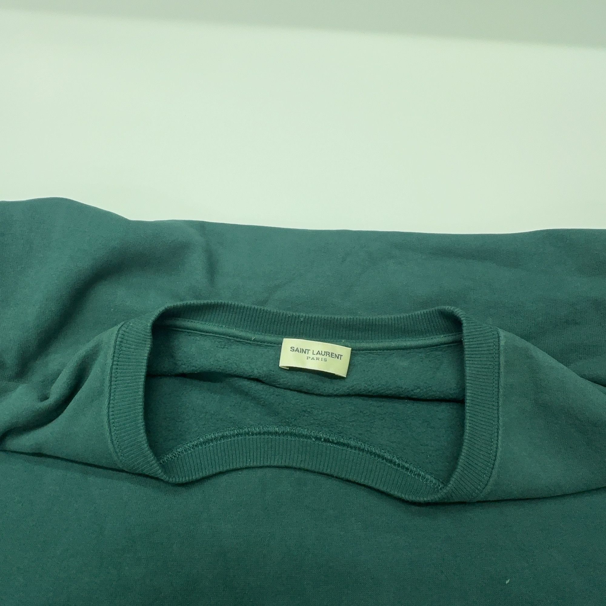 Saint Laurent Paris Saint Laurent Logo Sweatshirt Size L Size US L / EU 52-54 / 3 - 6 Thumbnail