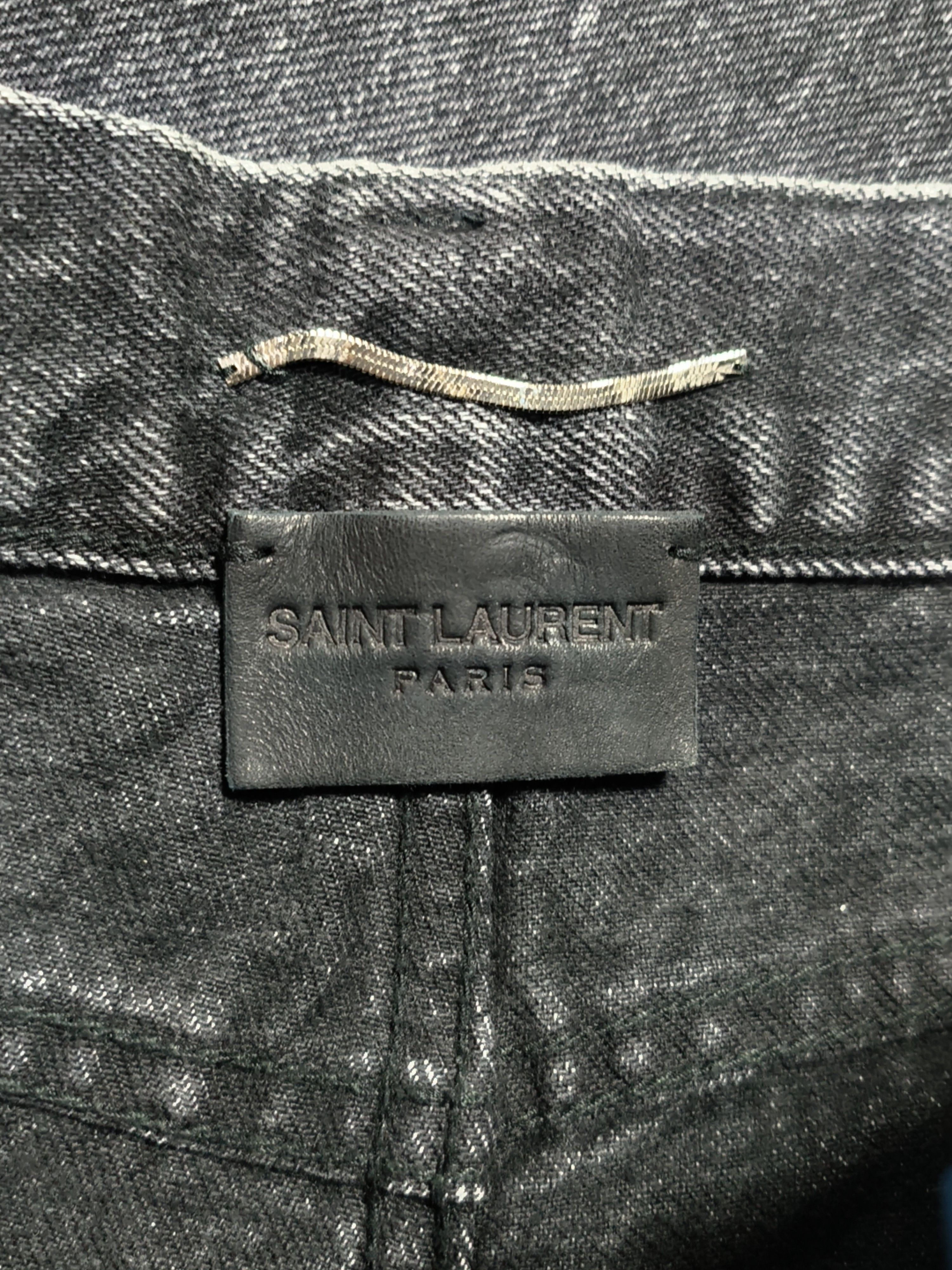 Saint Laurent Paris Saint Laurent Distressed Jeans Size 28 Size US 28 / EU 44 - 3 Thumbnail