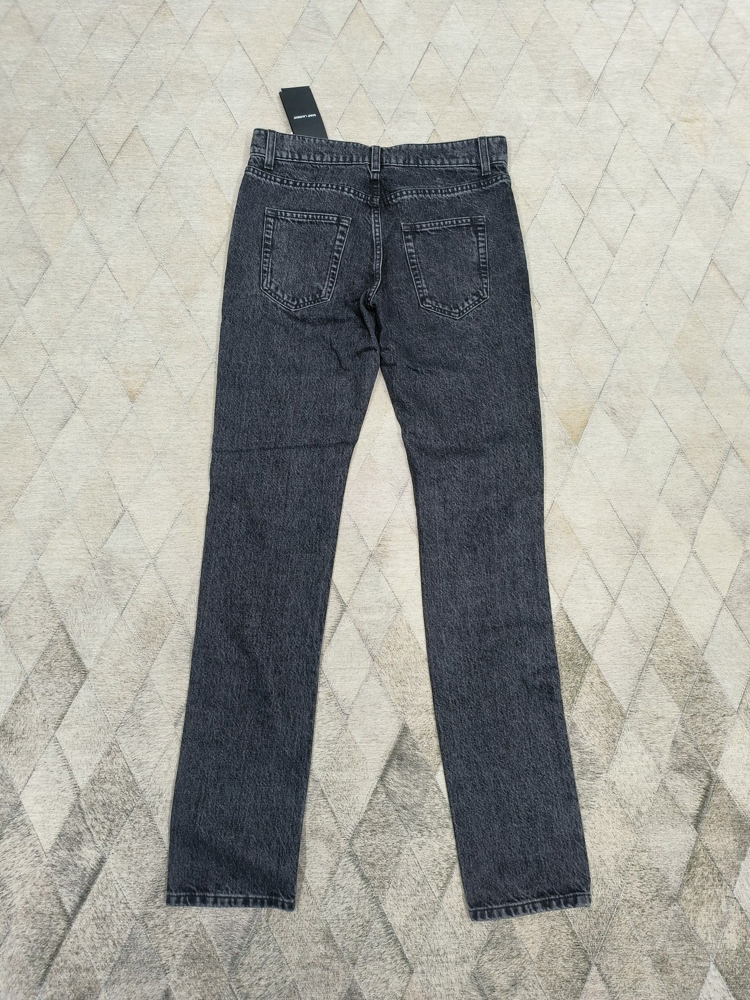 Saint Laurent Paris Saint Laurent D02 Distressed Jeans Size 28 Size US 28 / EU 44 - 2 Thumbnail