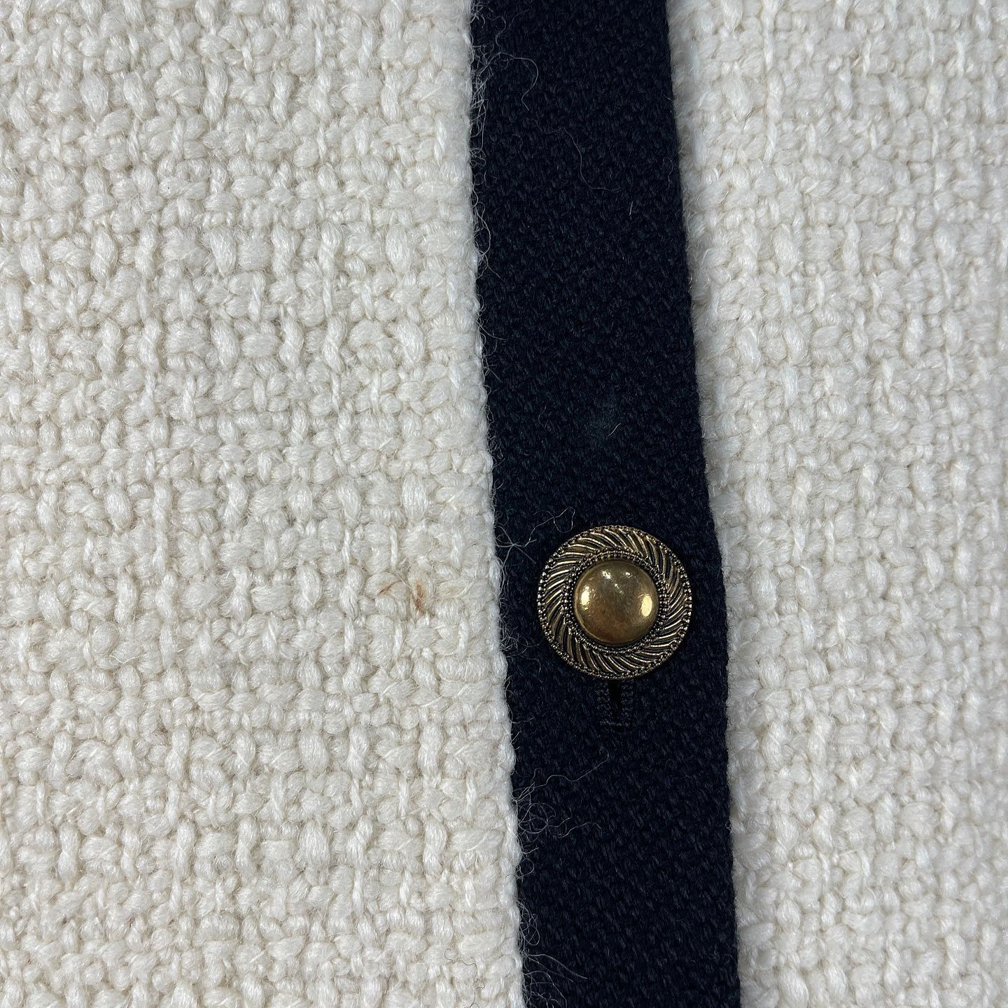 Saint Laurent Paris Saint Laurent Tweed Contrast Trim Jacket Size 36 Size XS / US 0-2 / IT 36-38 - 7 Thumbnail