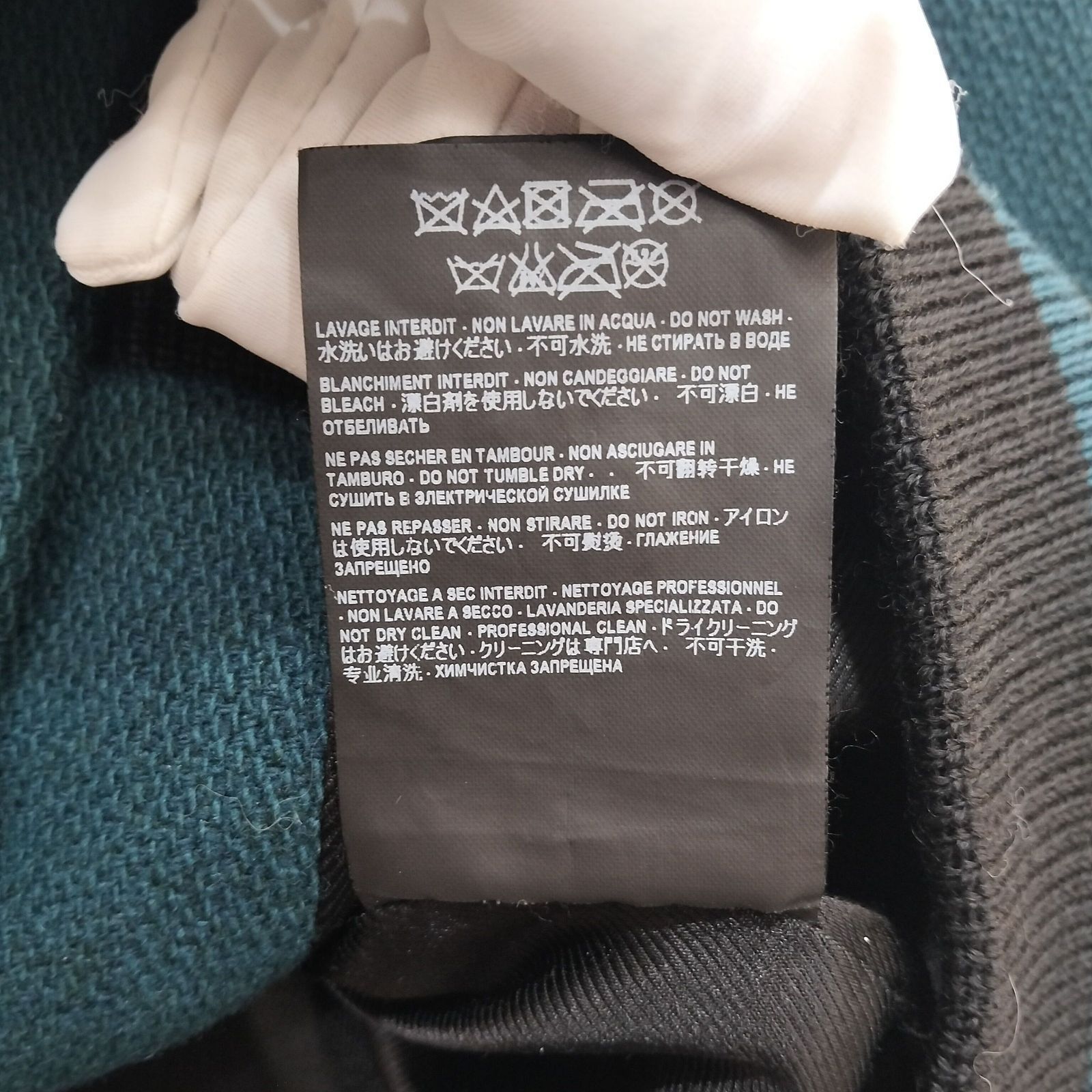Saint Laurent Paris Saint Laurent Leather Trim Wool Bomber Jacket Size L Size US L / EU 52-54 / 3 - 5 Thumbnail