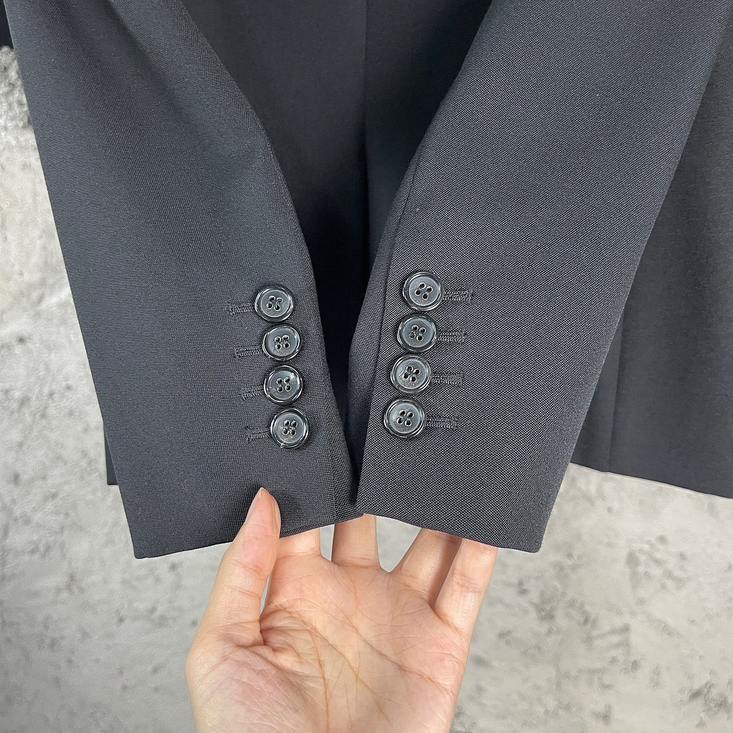 Saint Laurent Paris Saint Laurent Double-Breasted Wool Blazer Size F36 Size XS / US 0-2 / IT 36-38 - 7 Thumbnail