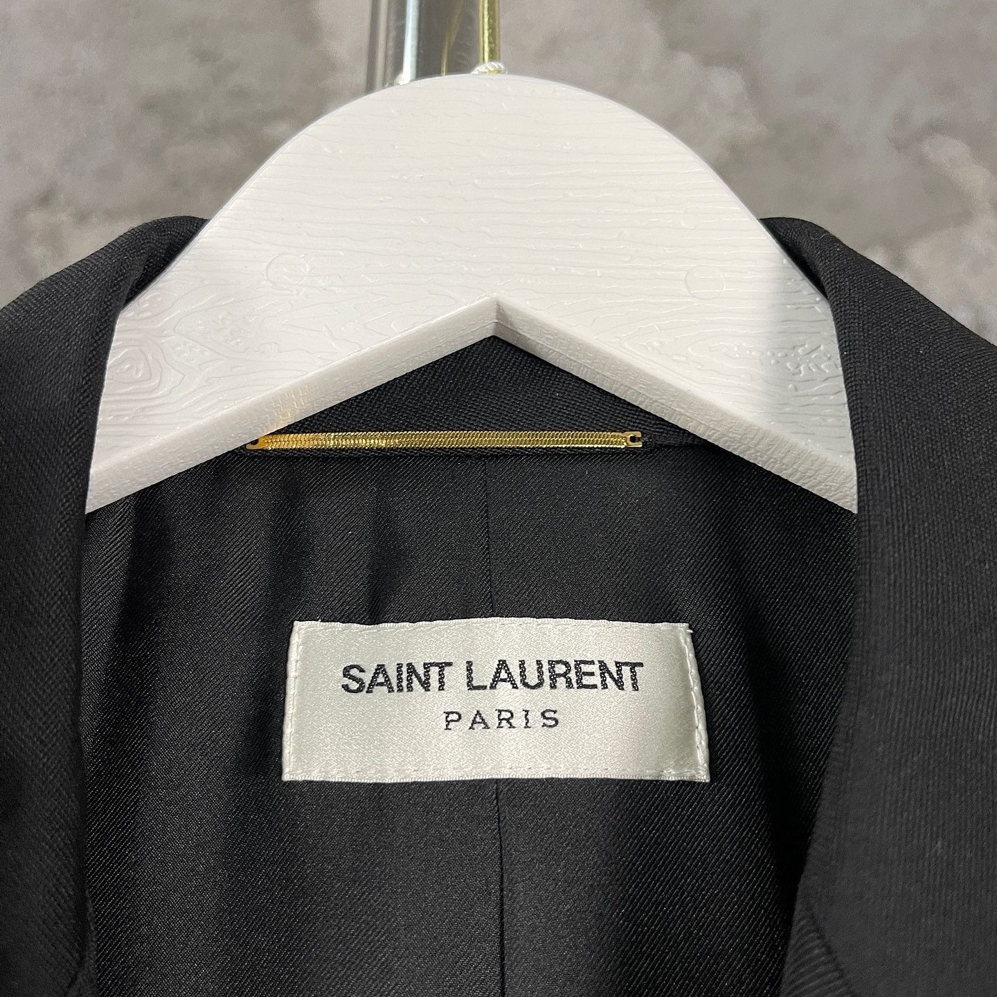 Saint Laurent Paris Saint Laurent Double-Breasted Wool Blazer Size F36 Size XS / US 0-2 / IT 36-38 - 3 Thumbnail