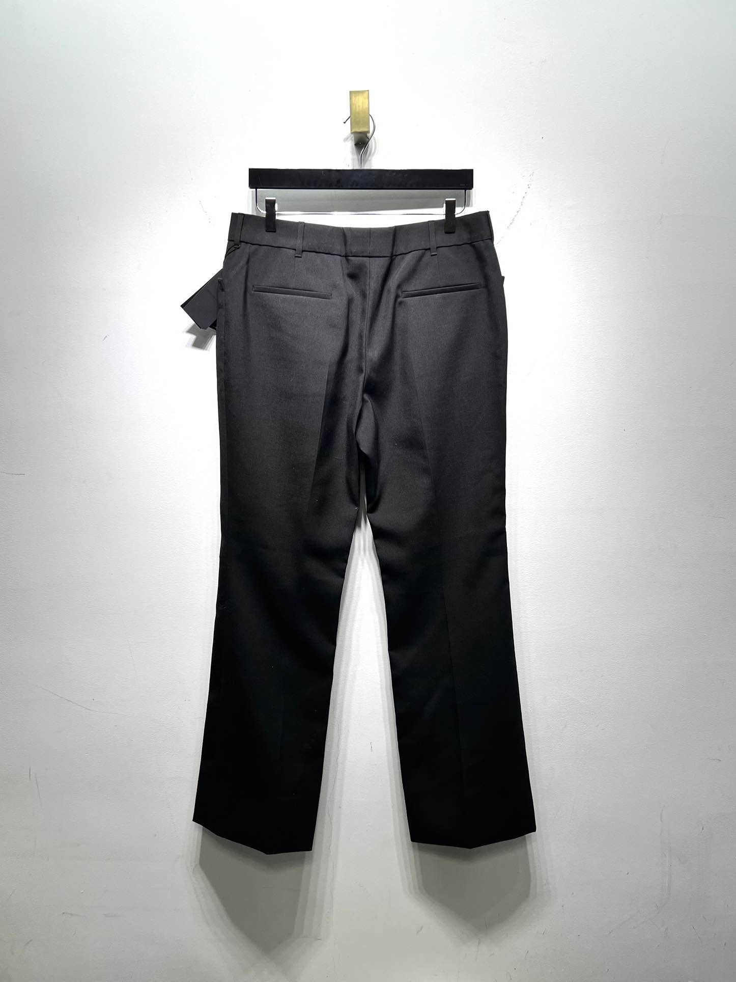 Saint Laurent Paris Saint Laurent Black Trousers Size 36 Size US 36 / EU 52 - 2 Thumbnail