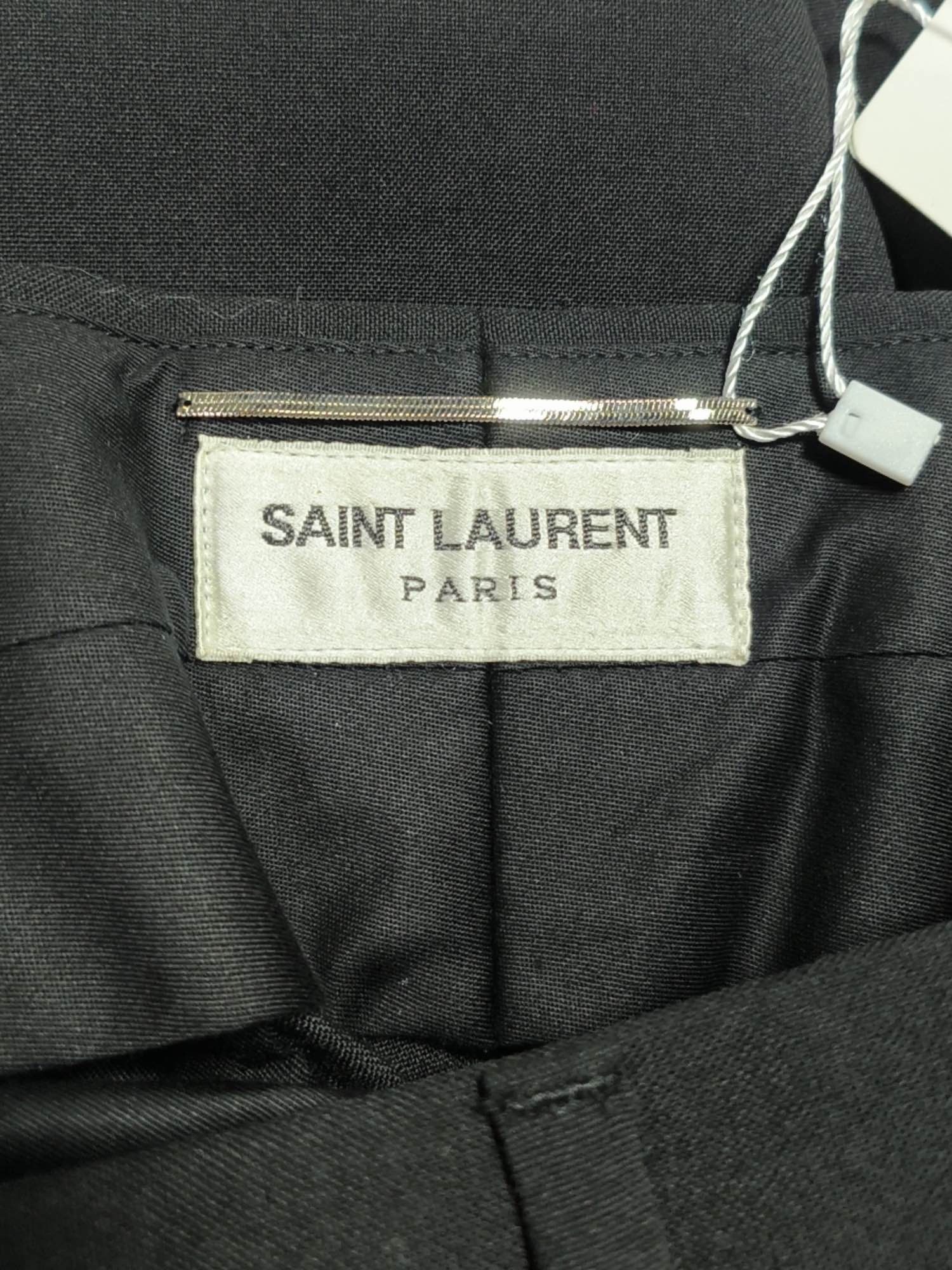 Saint Laurent Paris Saint Laurent Black Trousers Size 36 Size US 36 / EU 52 - 3 Thumbnail