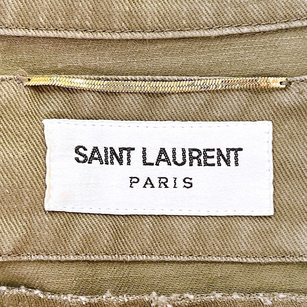 Saint Laurent Paris Saint Laurent Military Embroidered Jacket Size 38 Size XS / US 0-2 / IT 36-38 - 3 Thumbnail